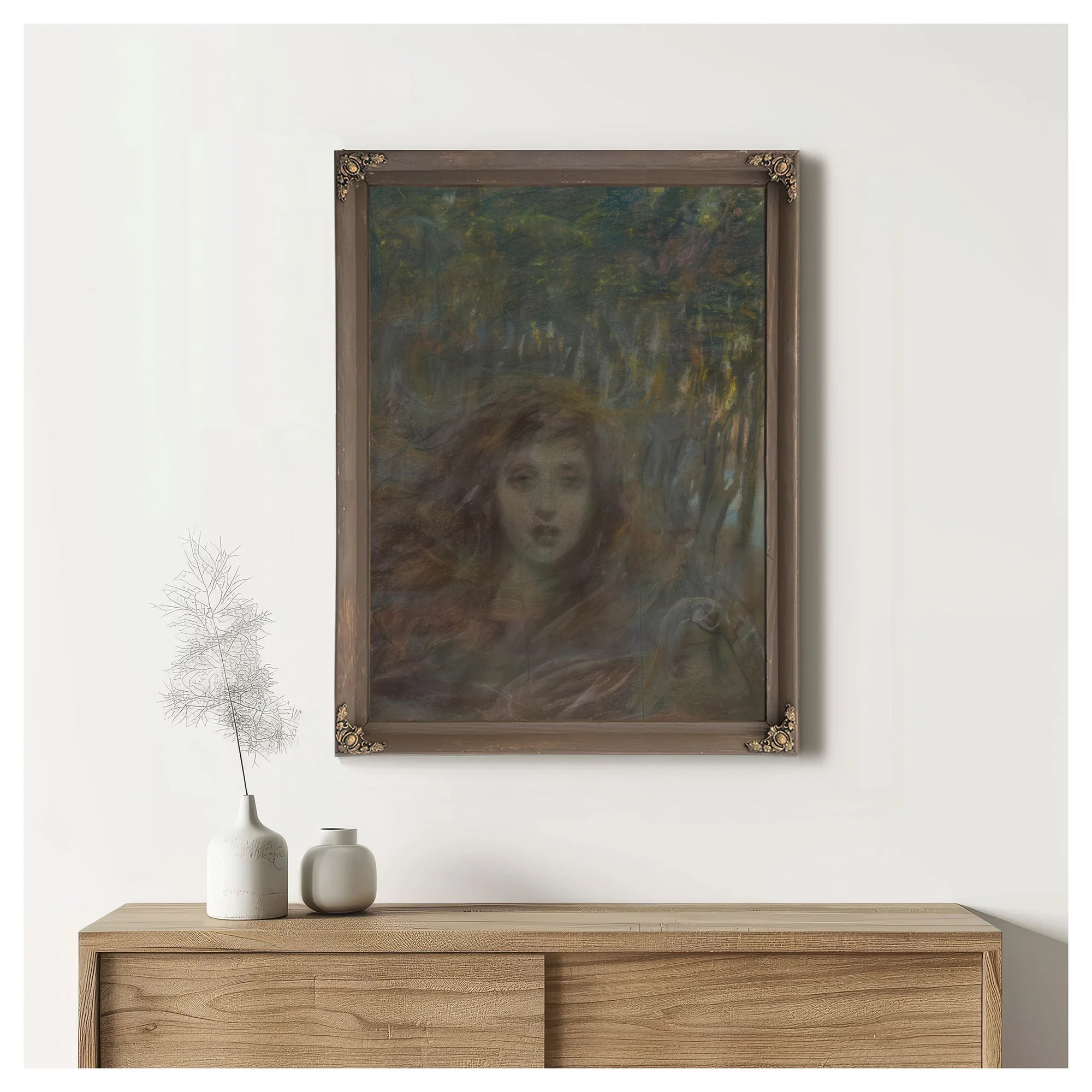 Vision Through Woods By Alice Pike Barney Fine Art Print