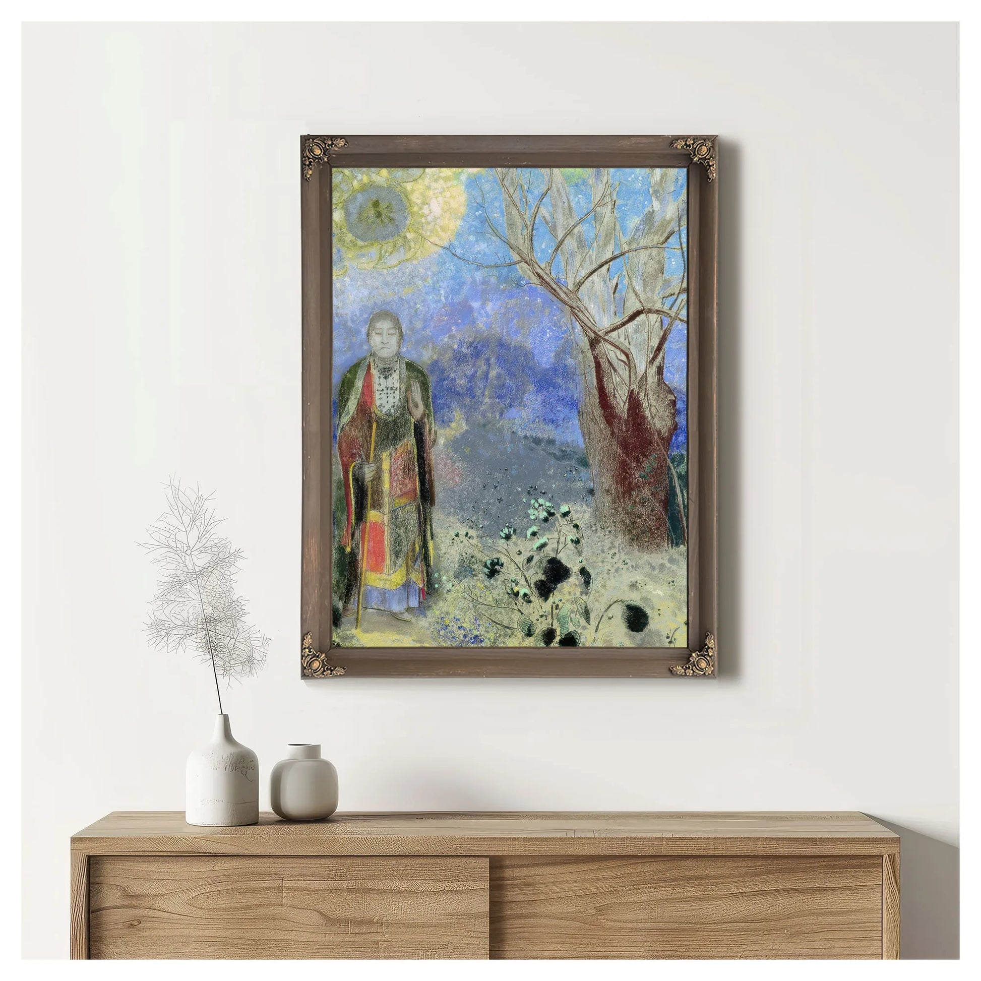 The Buddha By Odilon Redon Fine Art Print