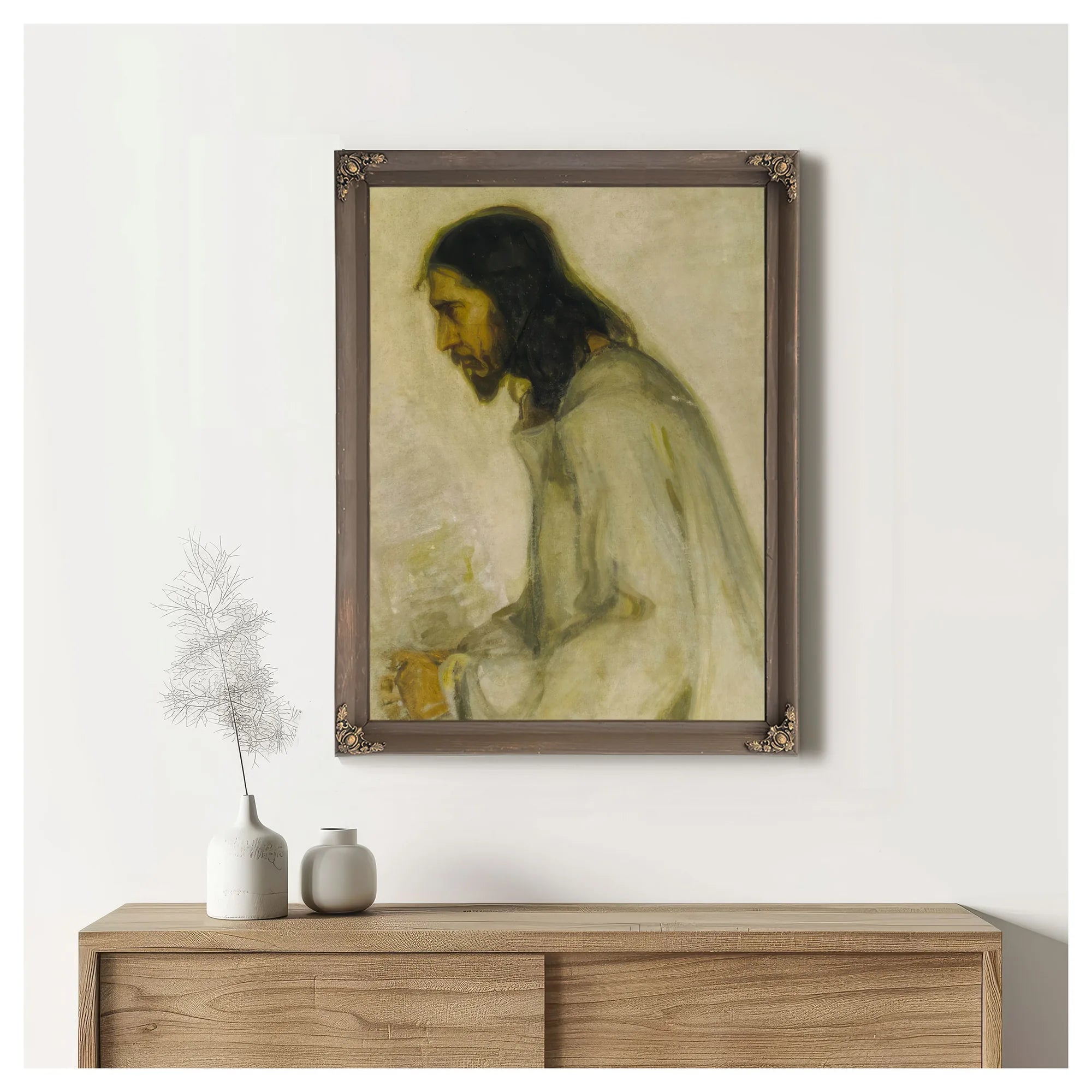 The Savior By Henry Ossawa Tanner Fine Art Print