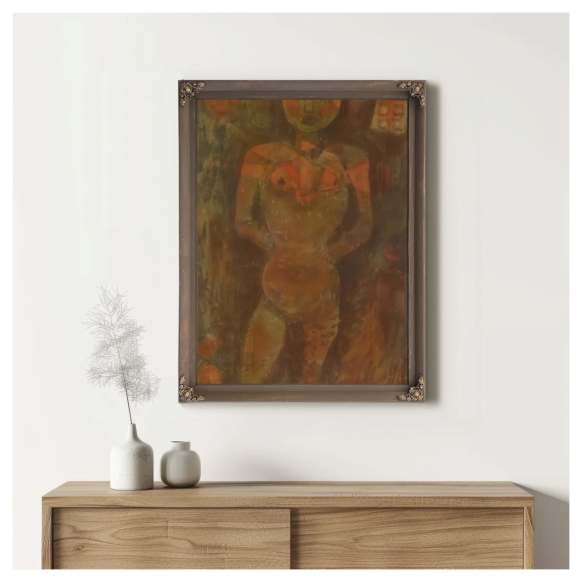 Female Nude 1910 124 By Paul Klee Fine Art Print