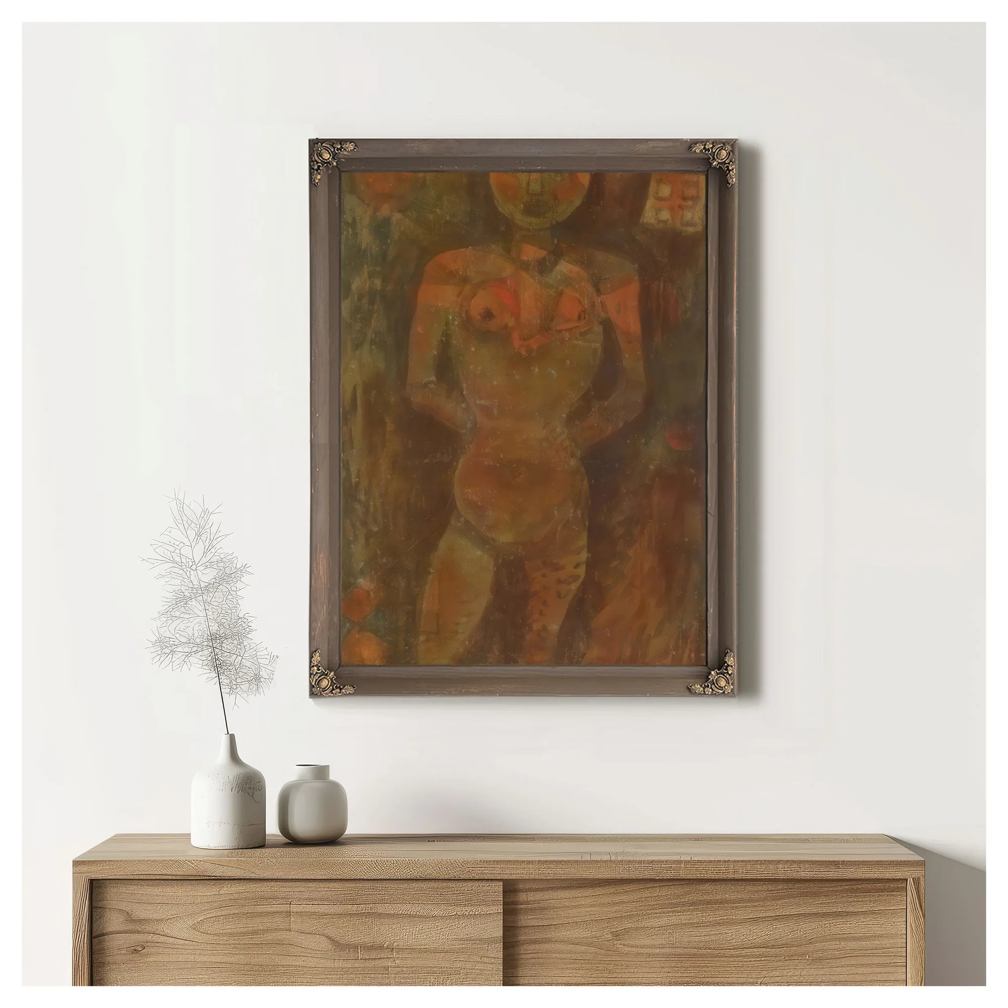 Female Nude 1910 124 By Paul Klee Fine Art Print