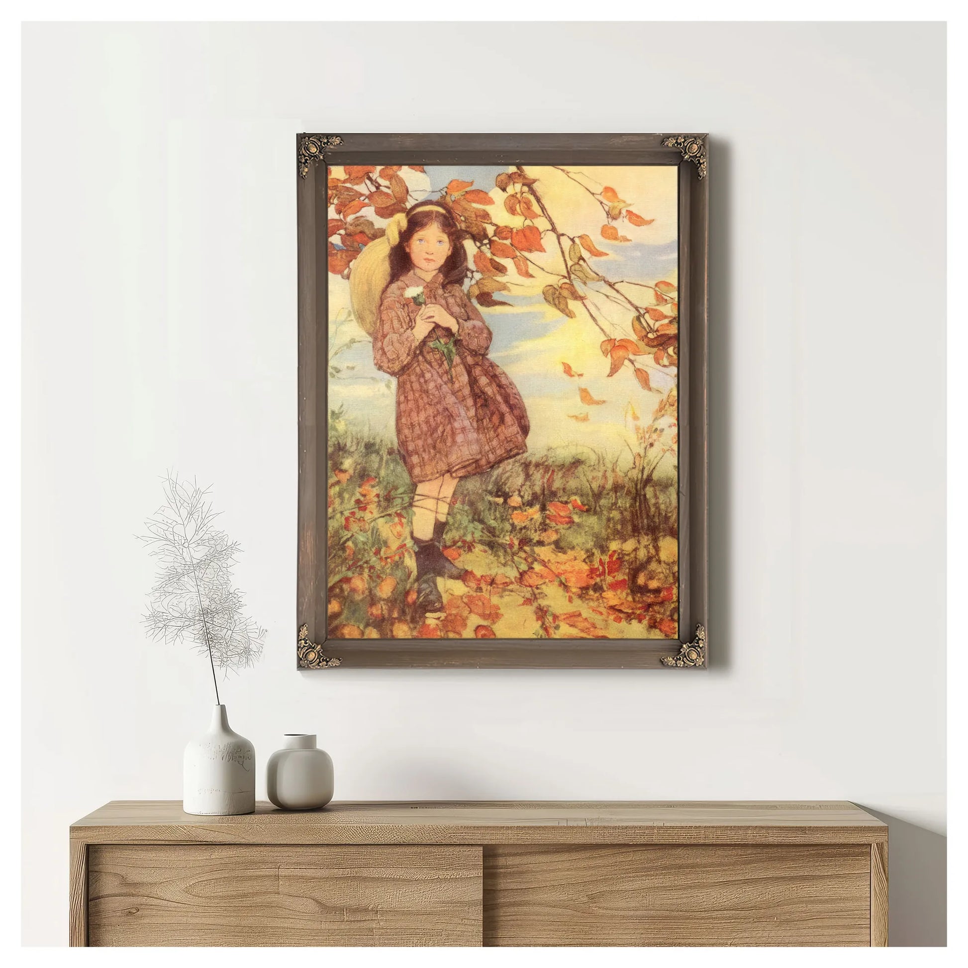 Jessie Wilcox Smith By Jessie Willcox Smith Fine Art Print
