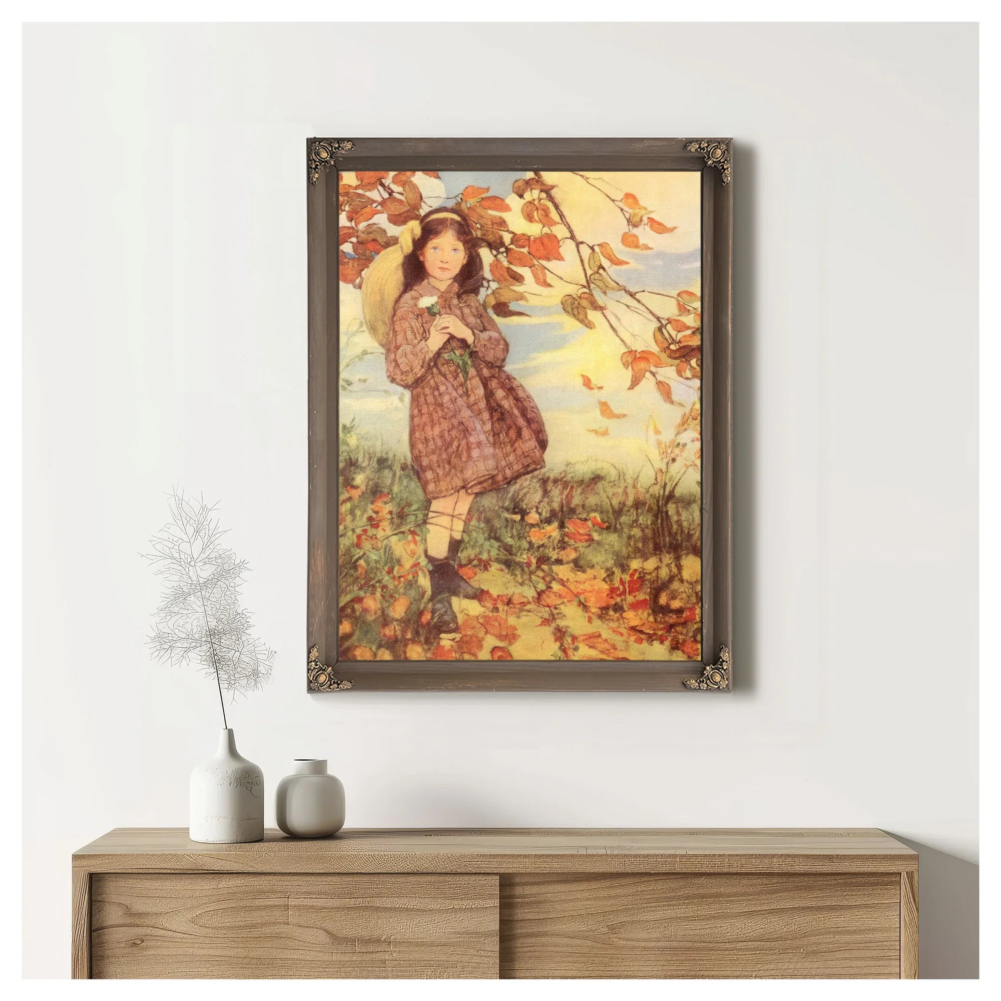 Jessie Wilcox Smith By Jessie Willcox Smith Fine Art Print