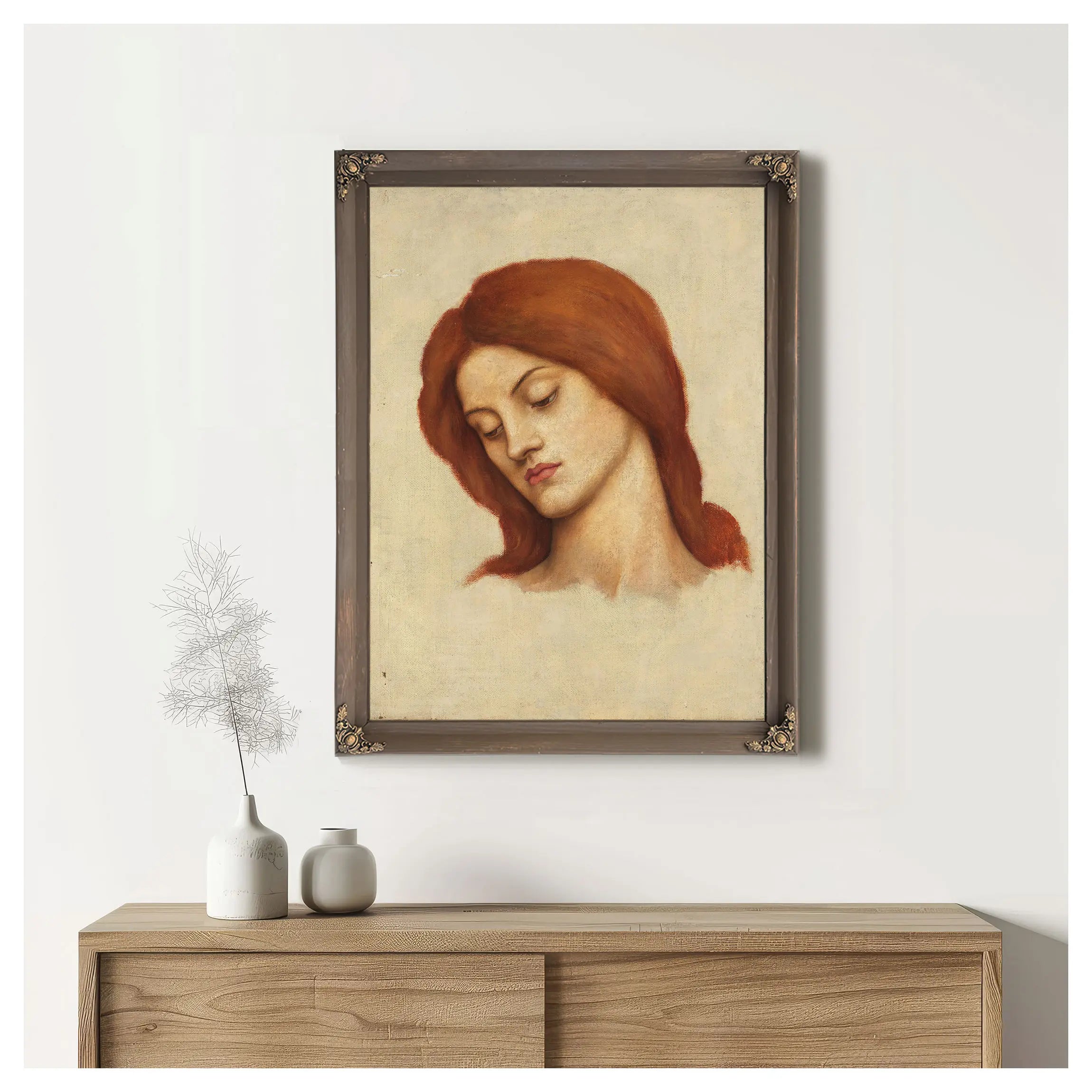 Study For St Christina by Evelyn De Morgan