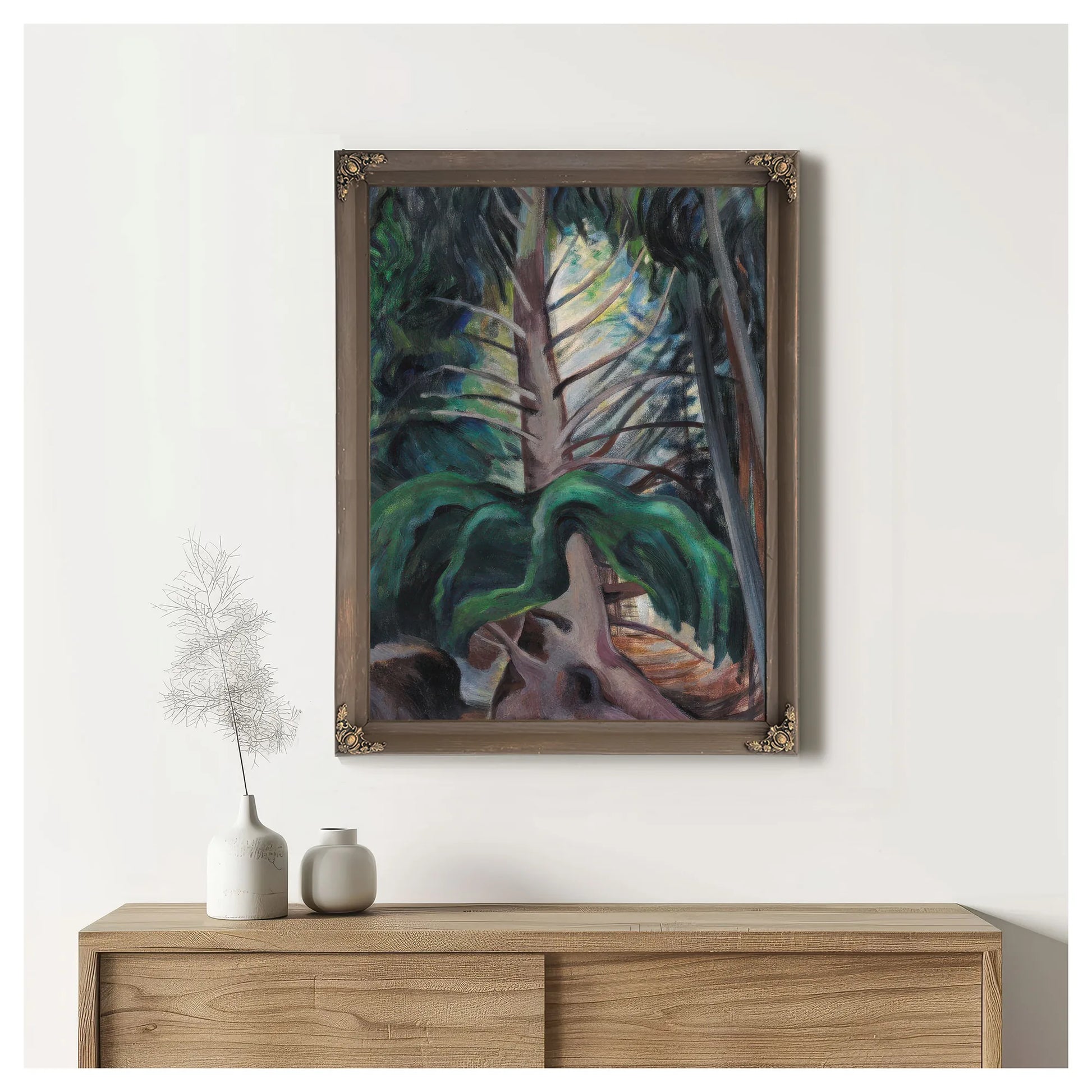 Old Timer 1932 By Emily Carr Fine Art Print