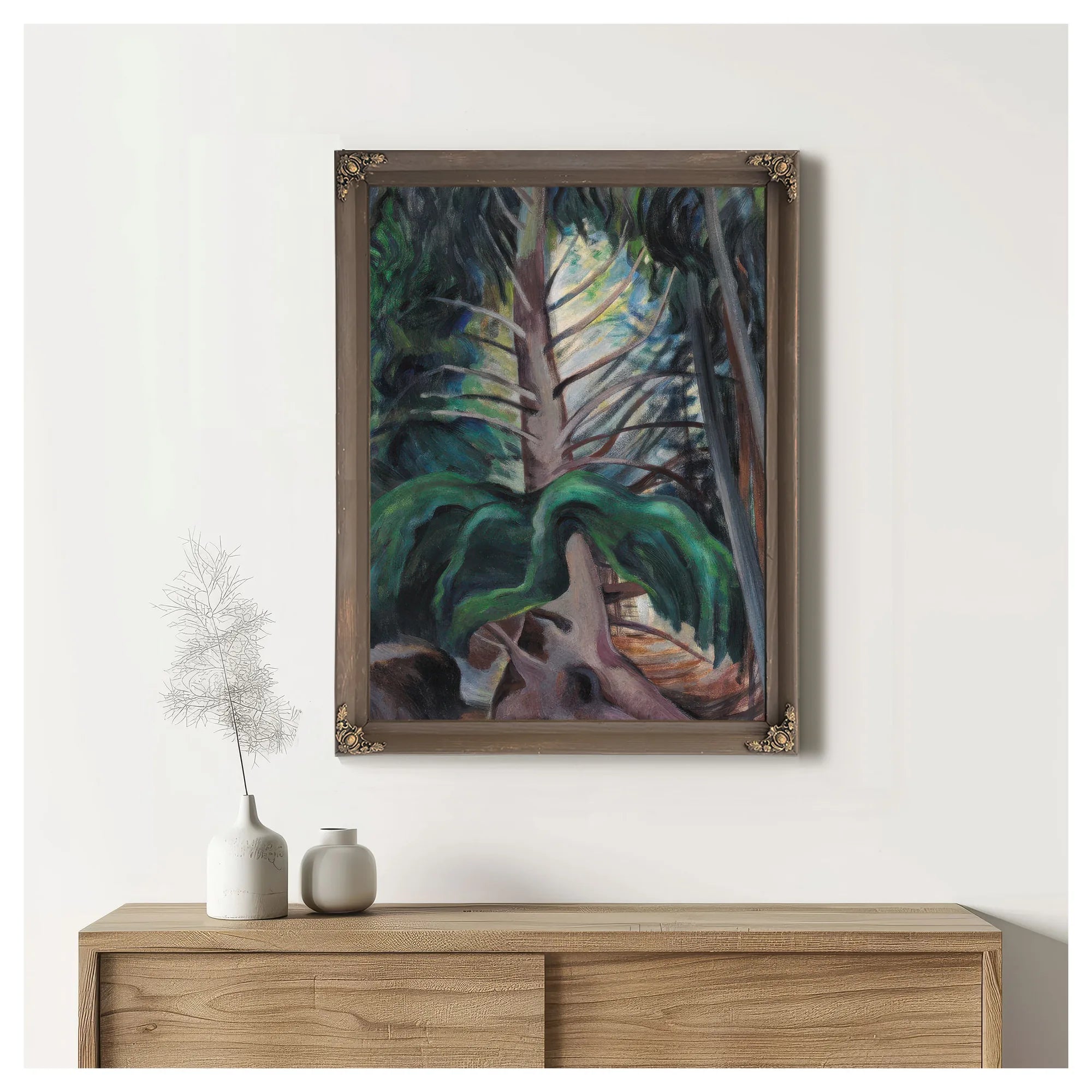 Old Timer 1932 By Emily Carr Fine Art Print