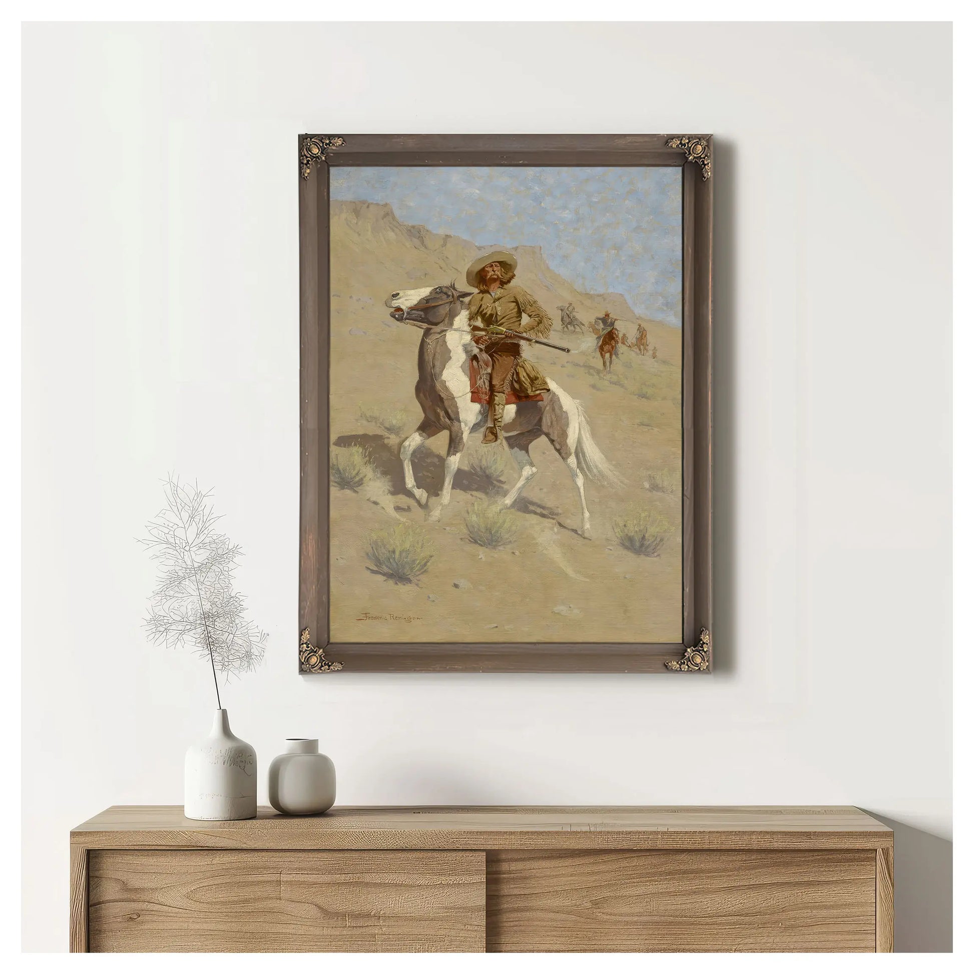 The Scout C  by Frederic Remington