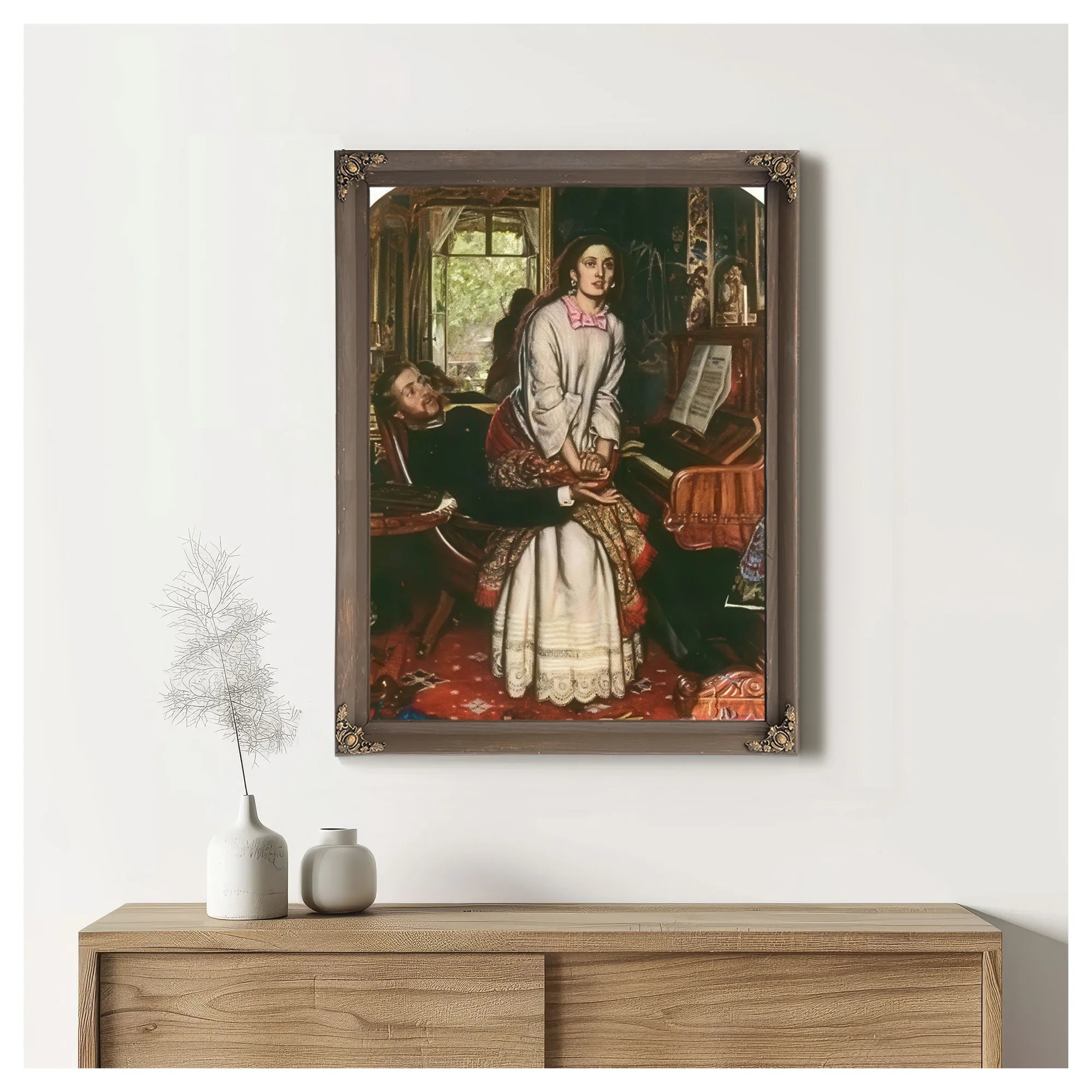 The Awakening Conscience By William Holman Hunt Fine Art Print