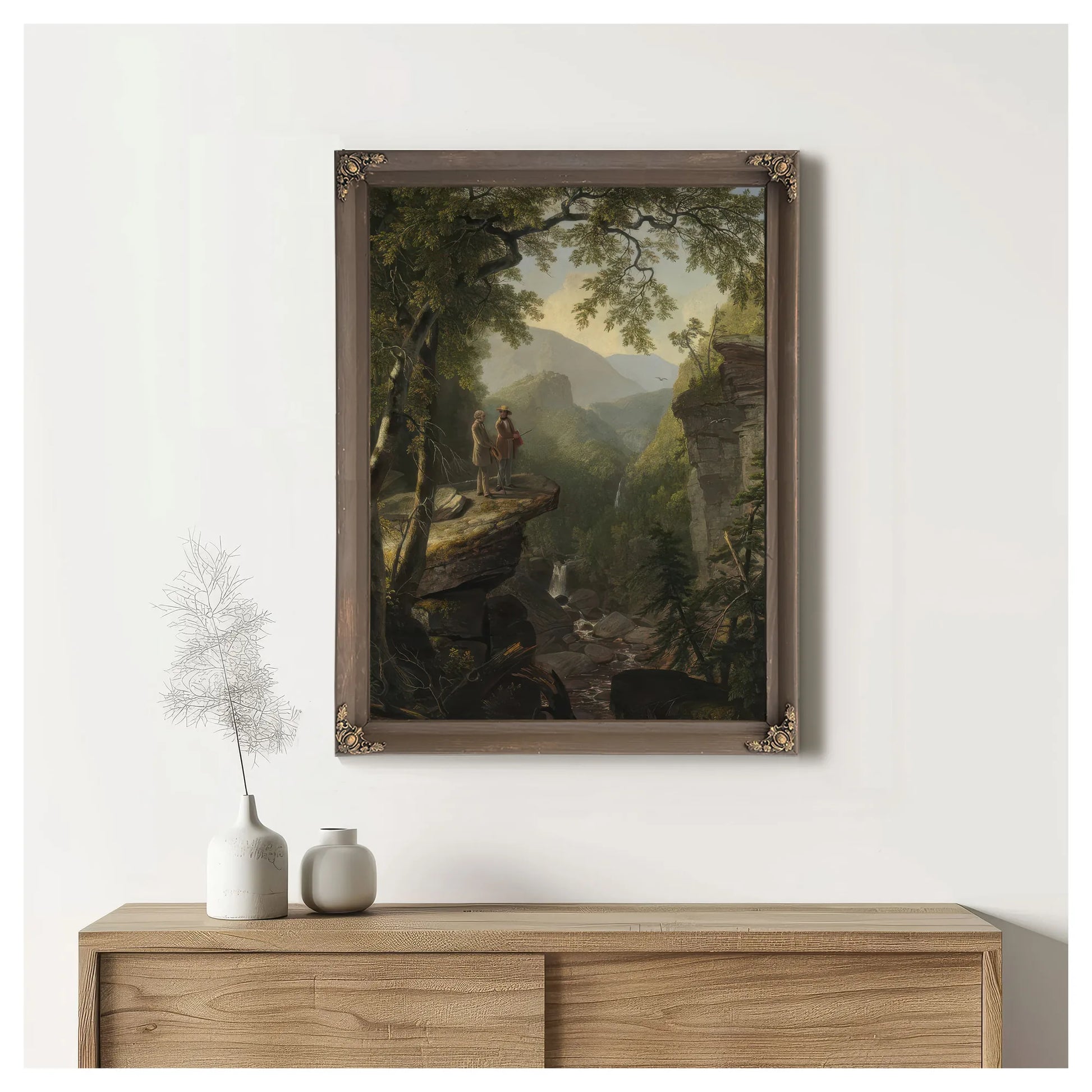 Kindred Spirits By Asher Brown Durand Fine Art Print