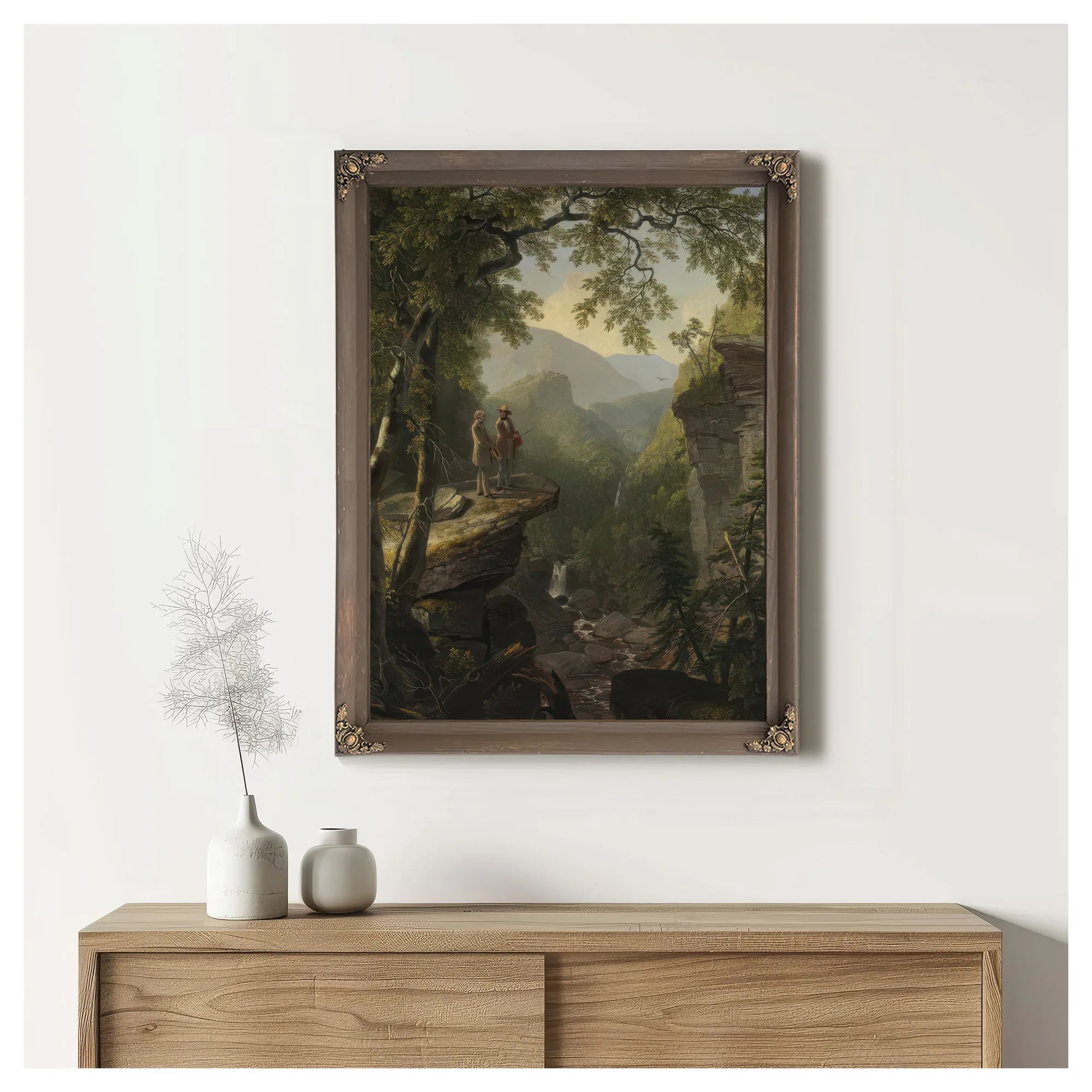 Kindred Spirits By Asher Brown Durand Fine Art Print