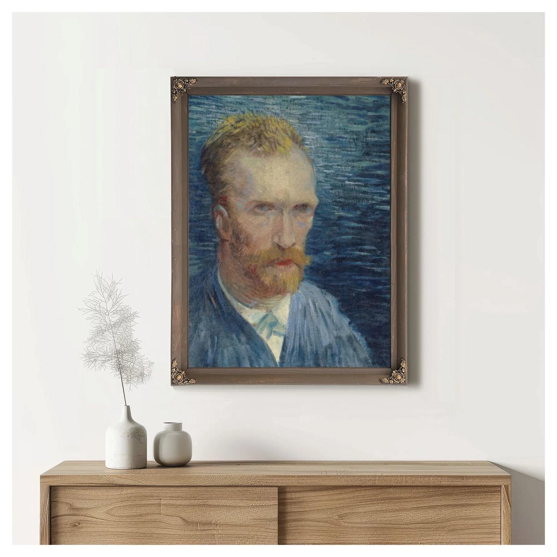 Self Portrait 4 By Vincent Van Gogh Fine Art Print