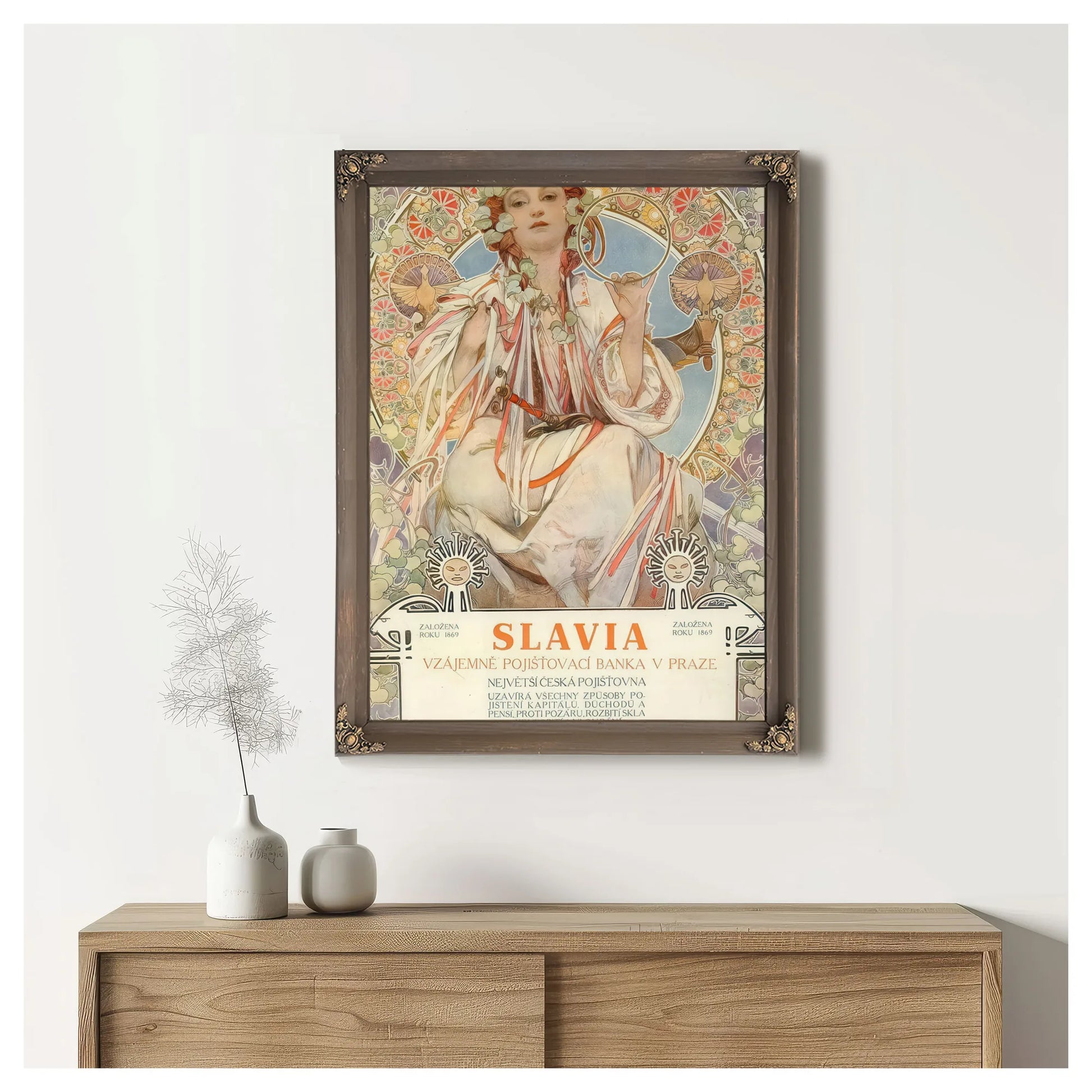 Mrs Leslie Carter By Alphonse Mucha Fine Art Print