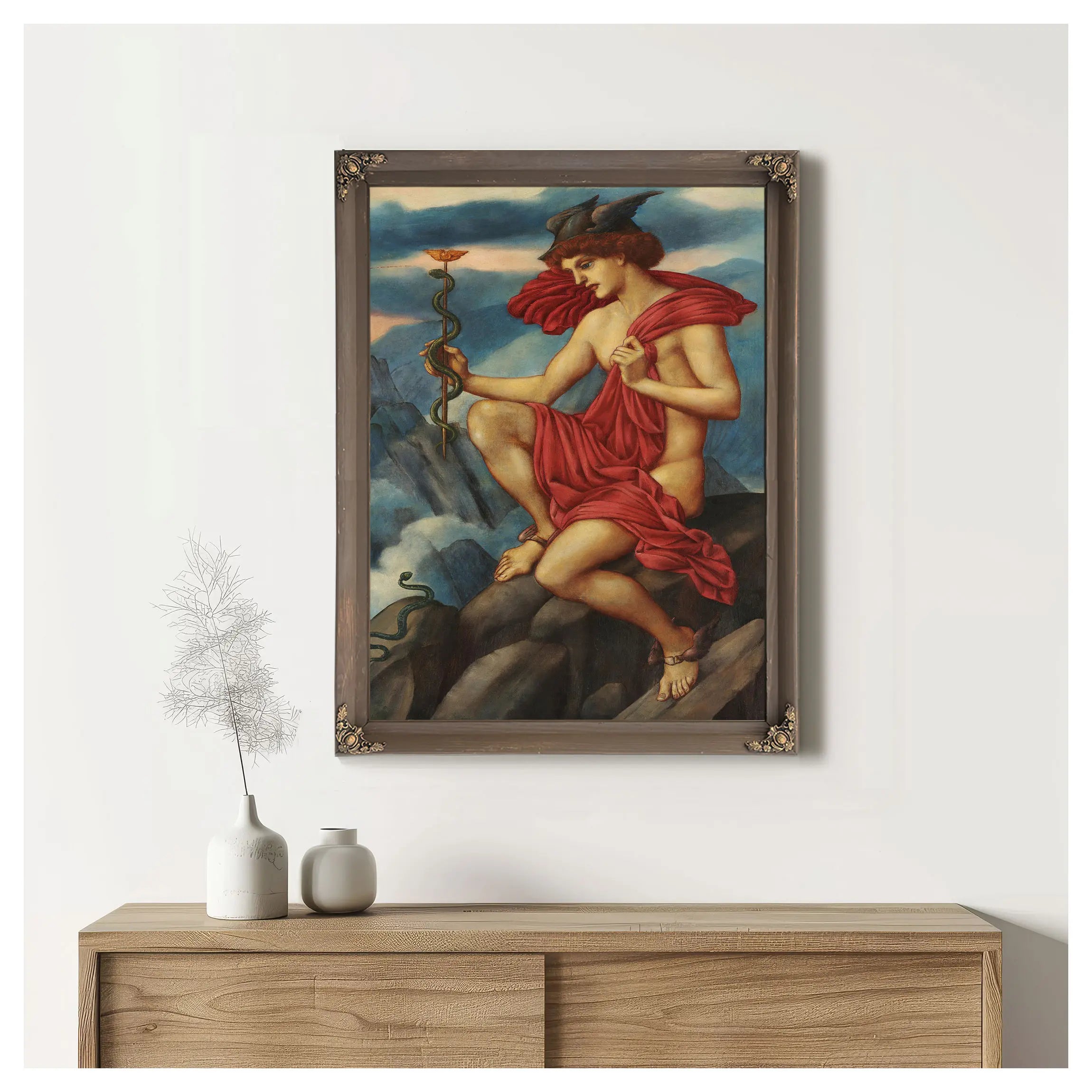 Mercury by Evelyn De Morgan