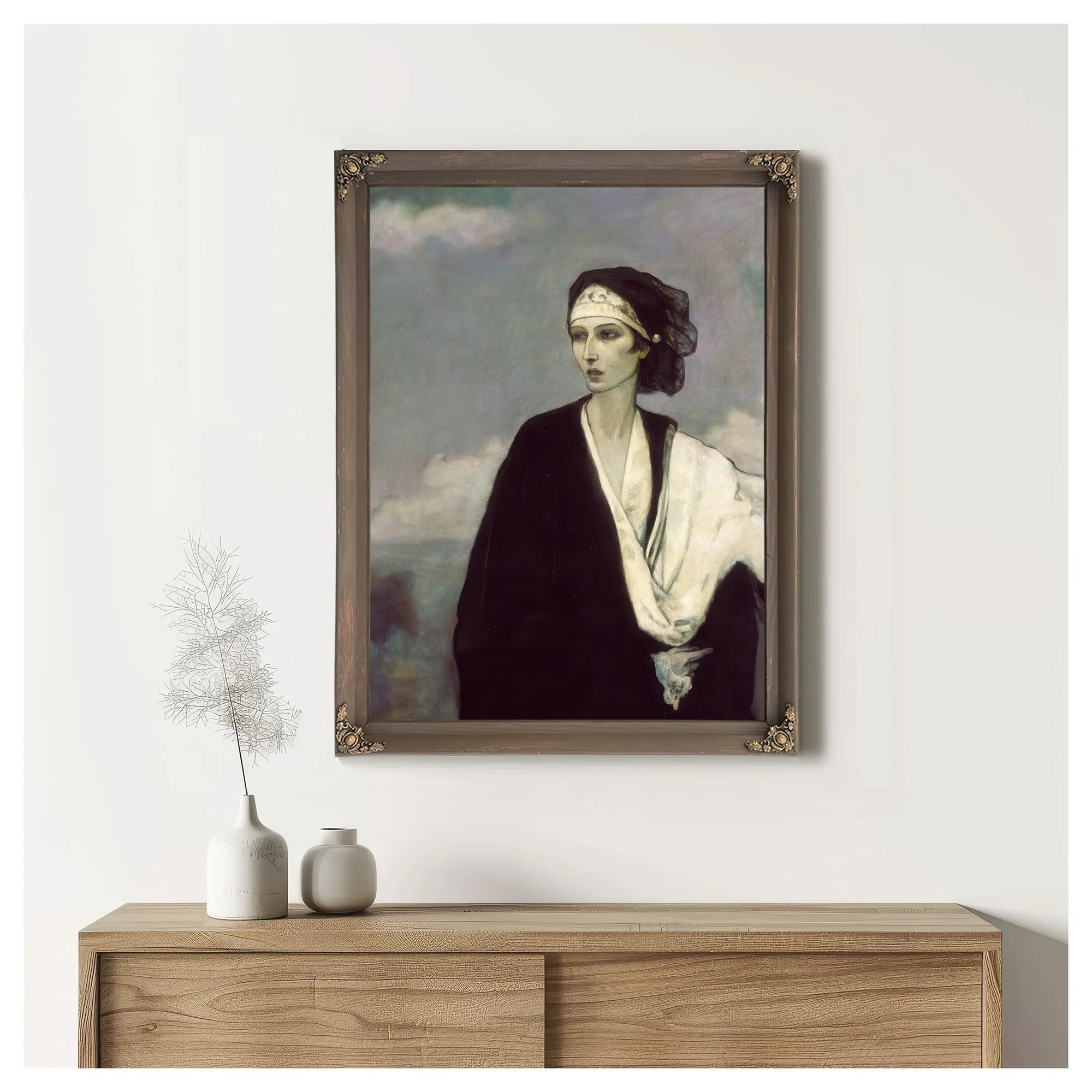 Ida Rubinstein 1917 By Romaine Brooks Fine Art Print