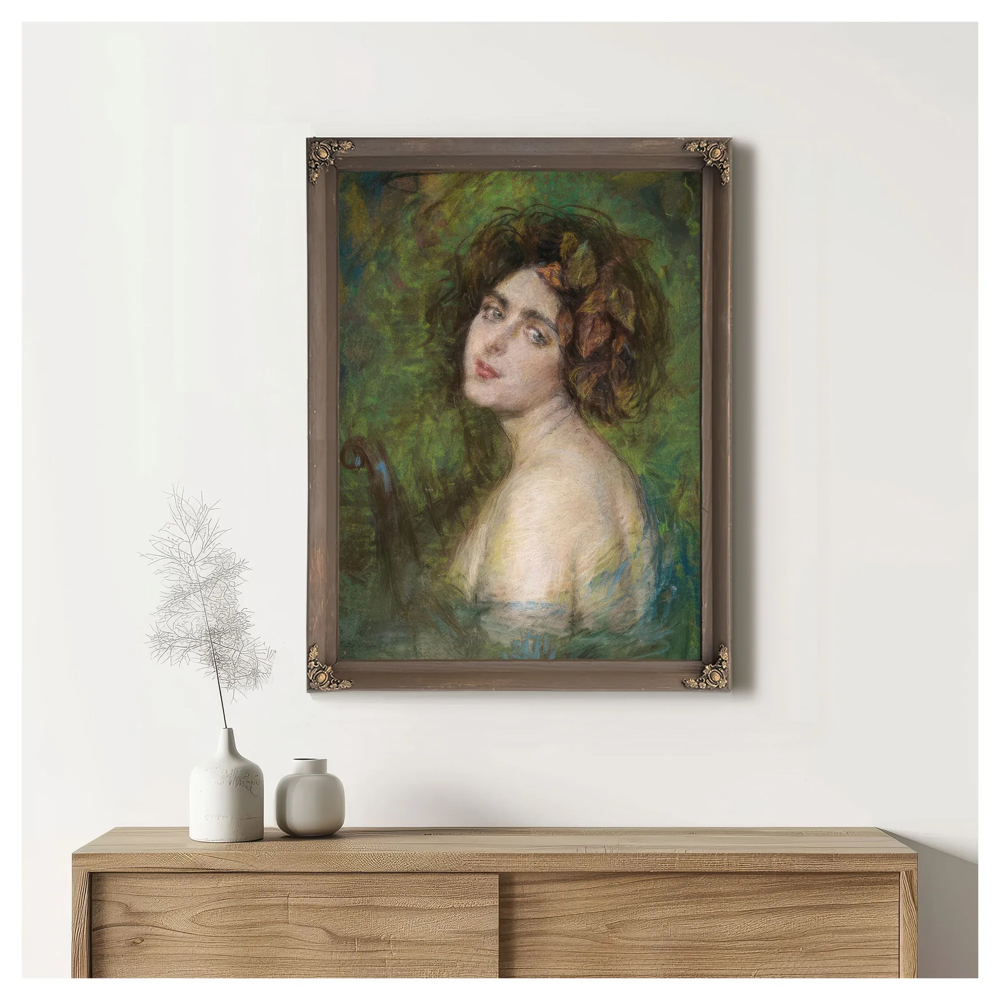 La Cigale By Alice Pike Barney Fine Art Print