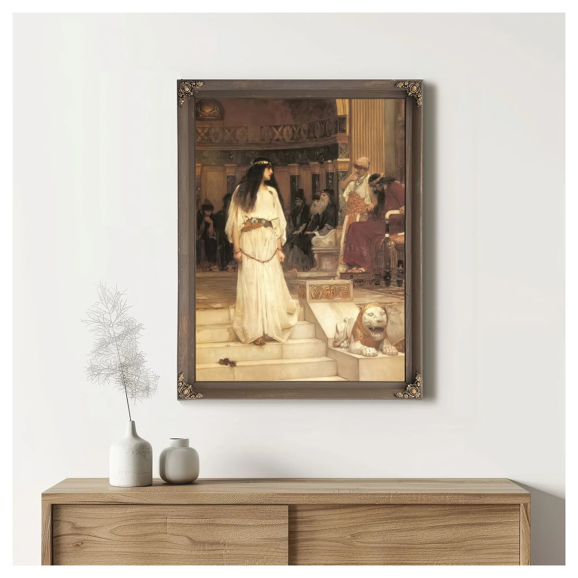 Mariamne By John Waterhouse Fine Art Print