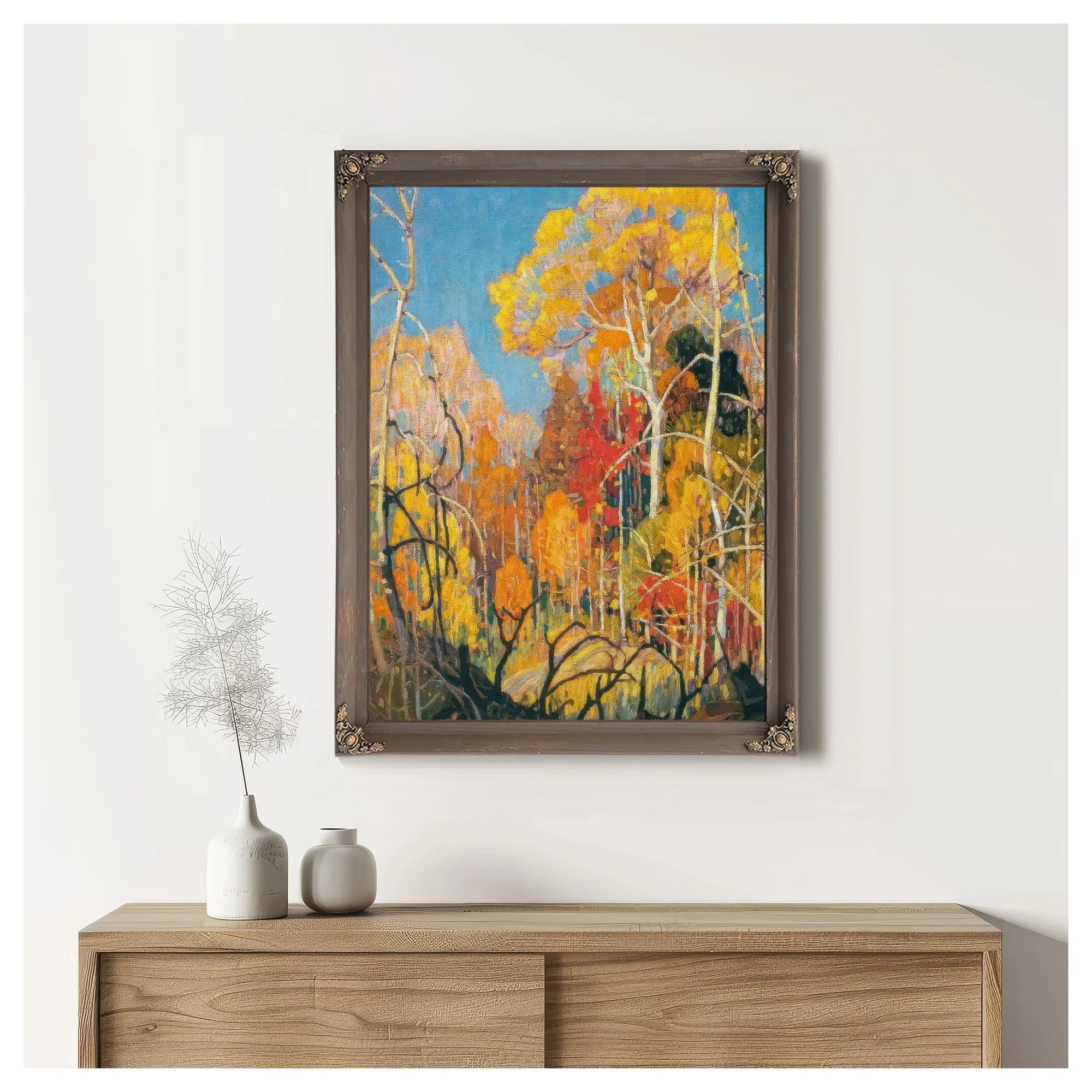 Autumn Orillia By Frank Carmichael Fine Art Print