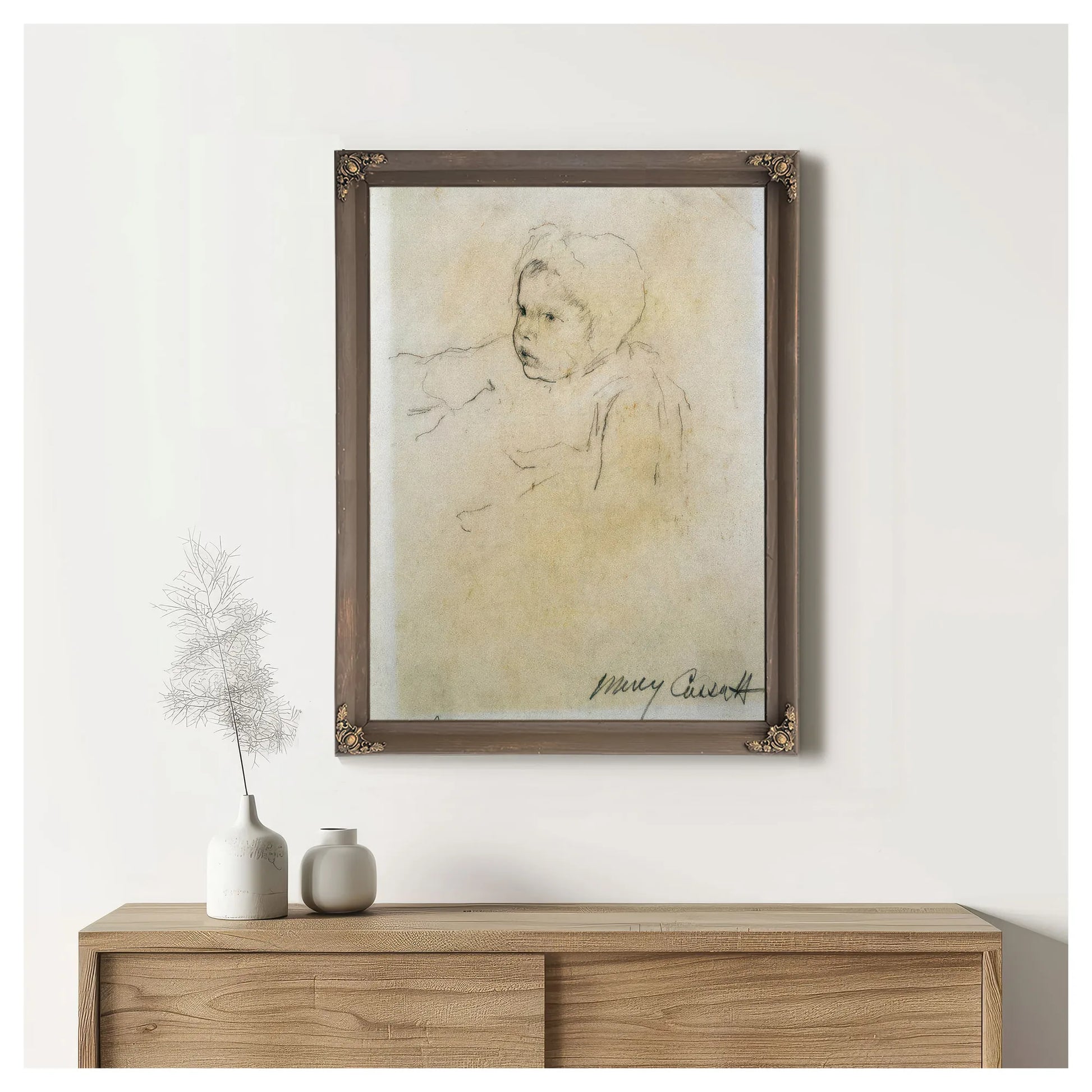 Baby By Mary Cassatt Fine Art Print