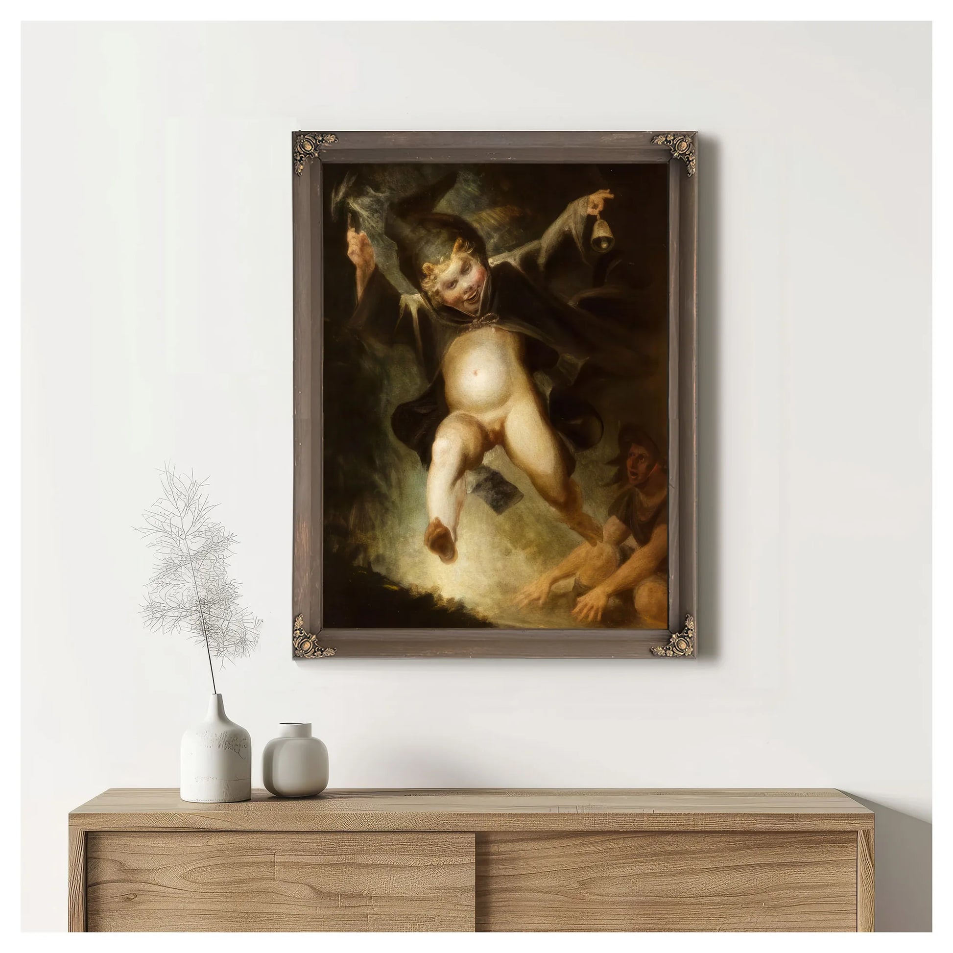 Friar Puck By Henry Fuseli Fine Art Print