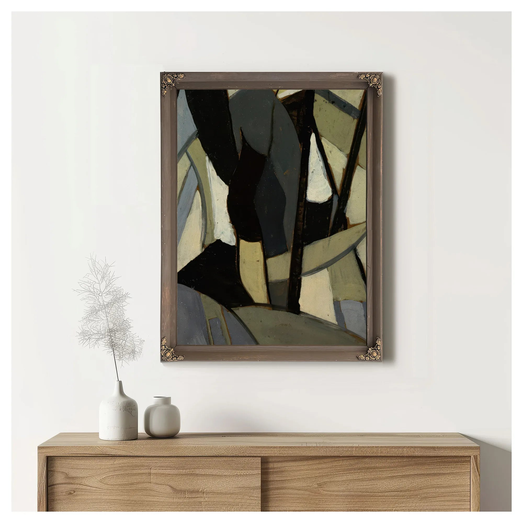 Abstraction By Arthur Dove Fine Art Print