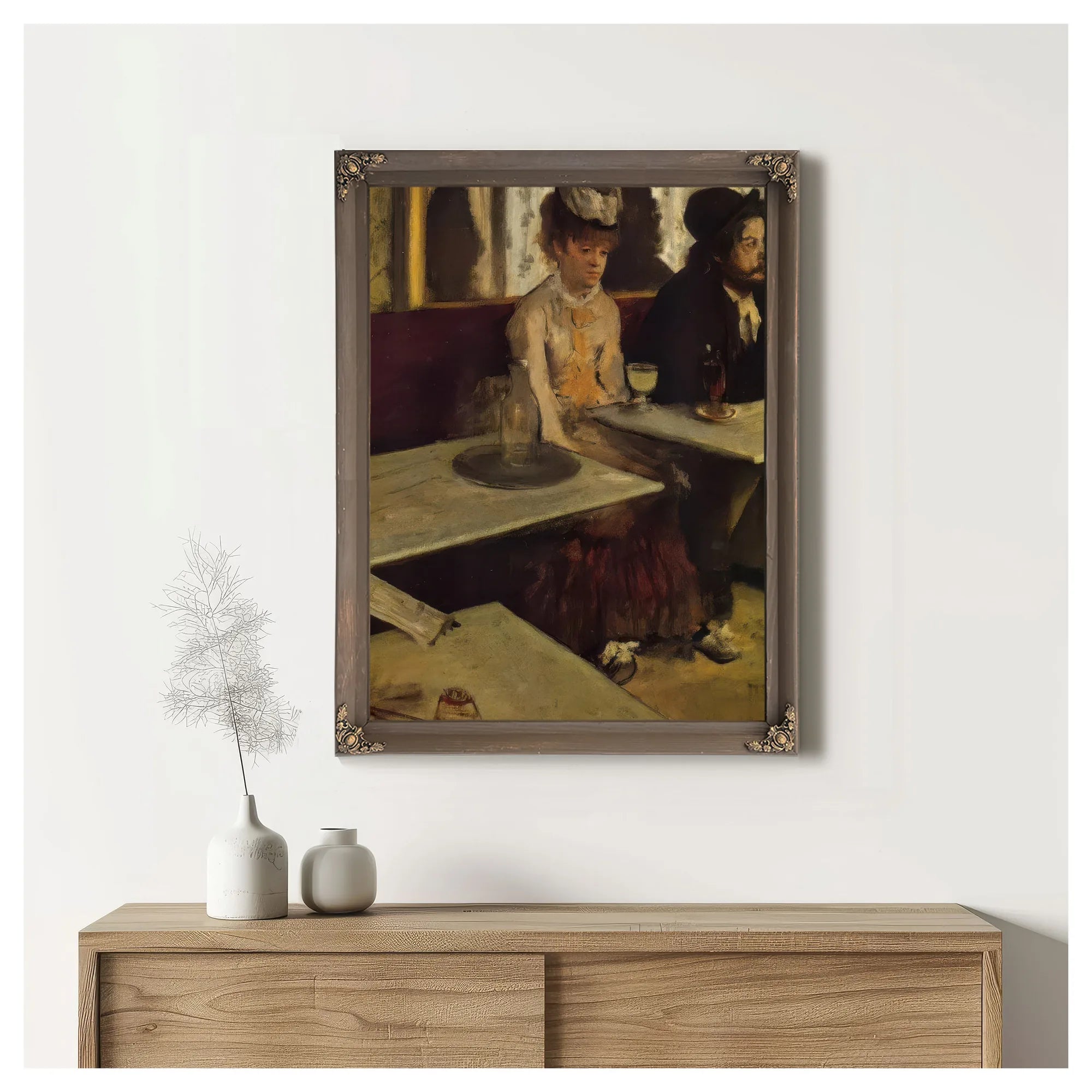Absinthe By Edgar Degas Fine Art Print