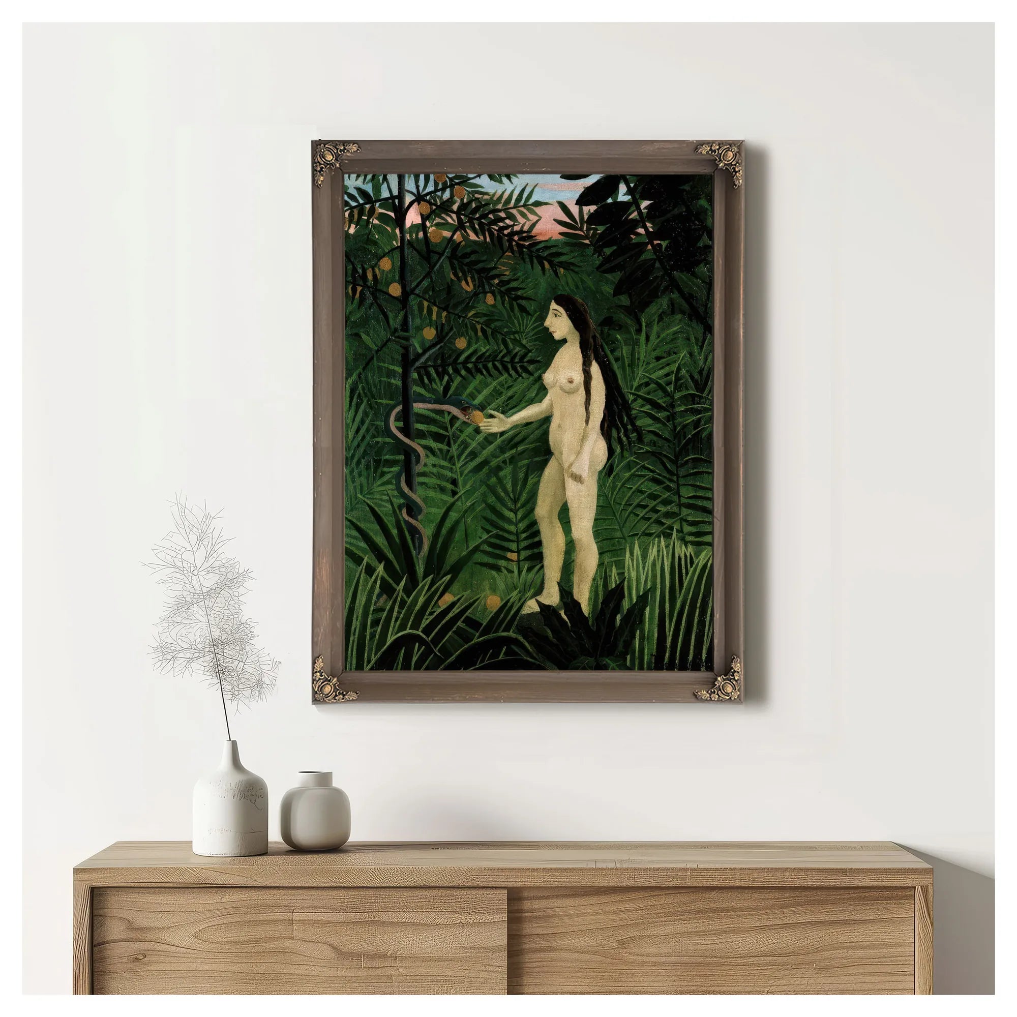 Eve By Henri Julien Felix Rousseau Fine Art Print