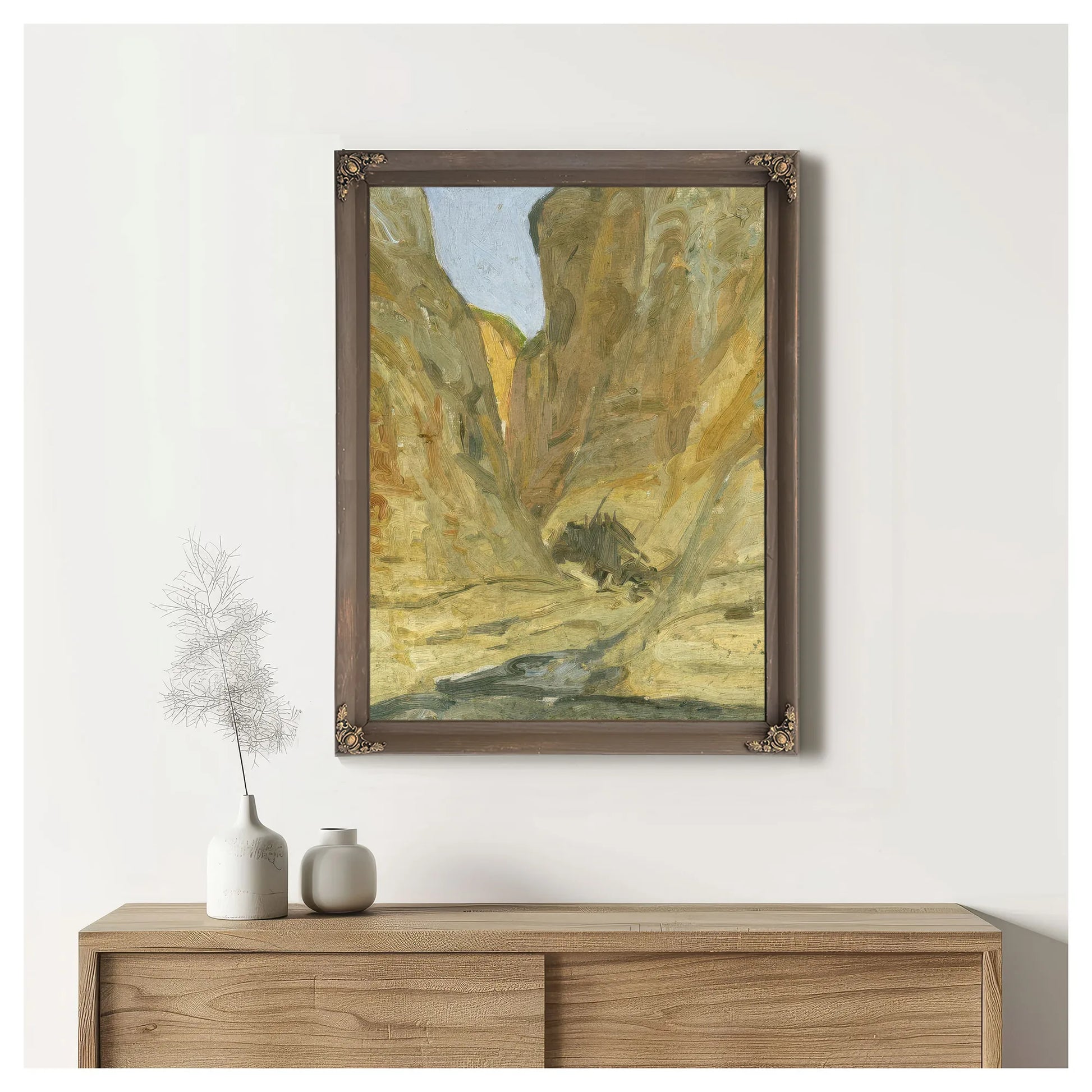 The Canyon By Henry Ossawa Tanner Fine Art Print