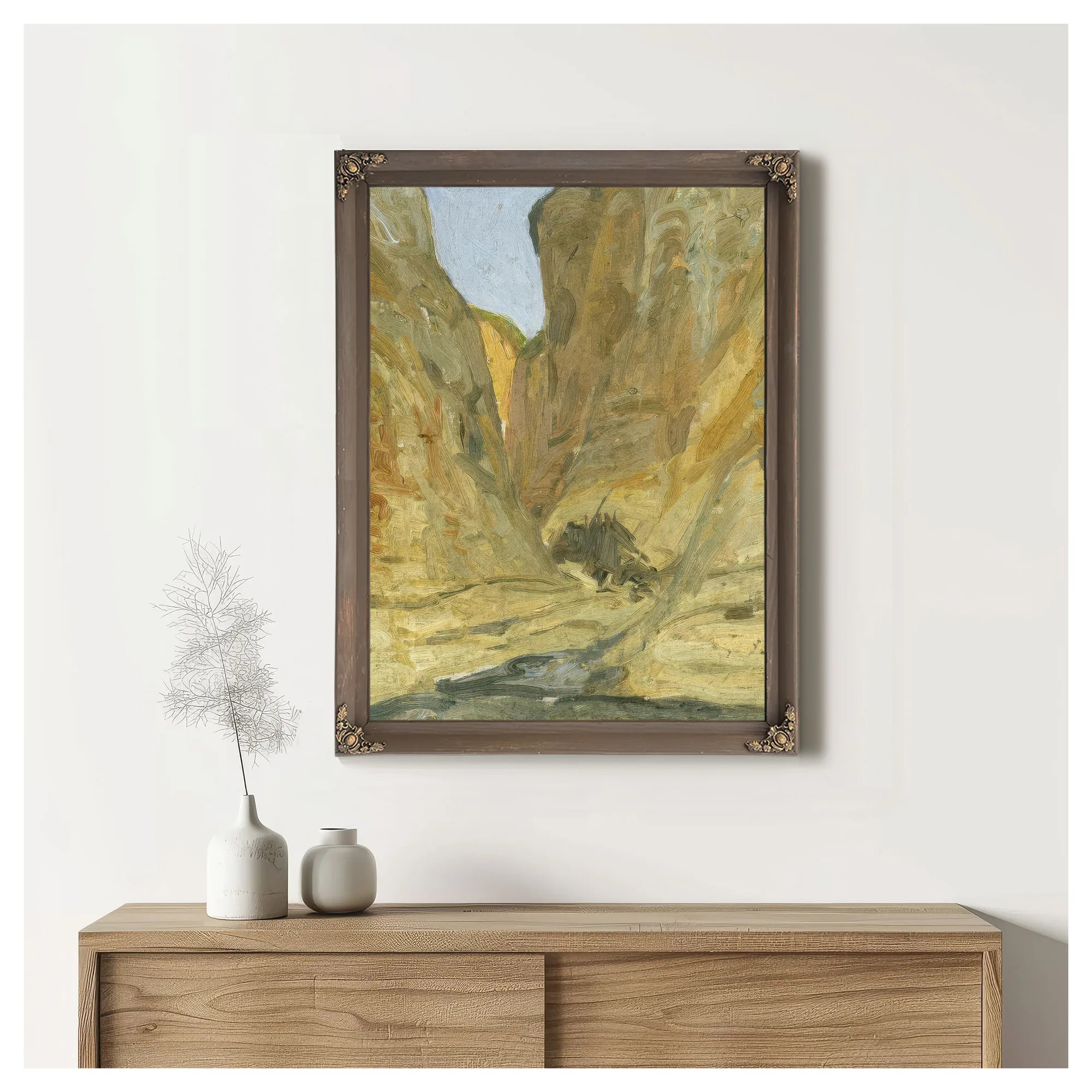 The Canyon By Henry Ossawa Tanner Fine Art Print