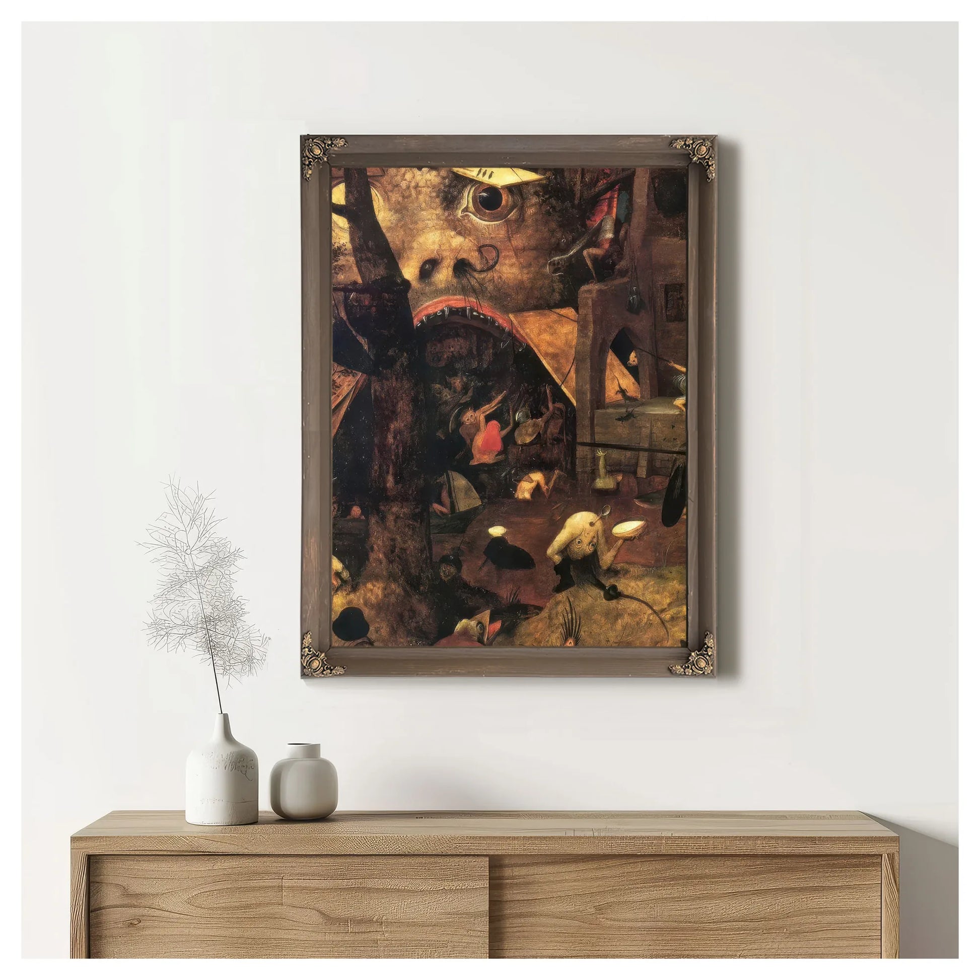 Dulle Griert 2 ( Mad Meg By Pieter Bruegel Fine Art Print