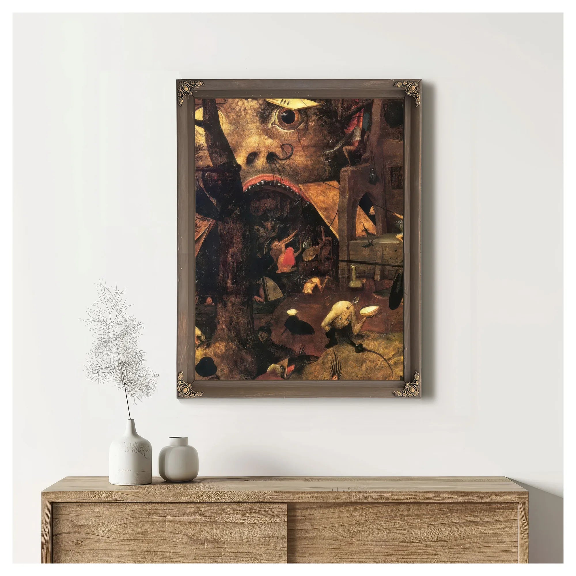 Dulle Griert 2 ( Mad Meg By Pieter Bruegel Fine Art Print