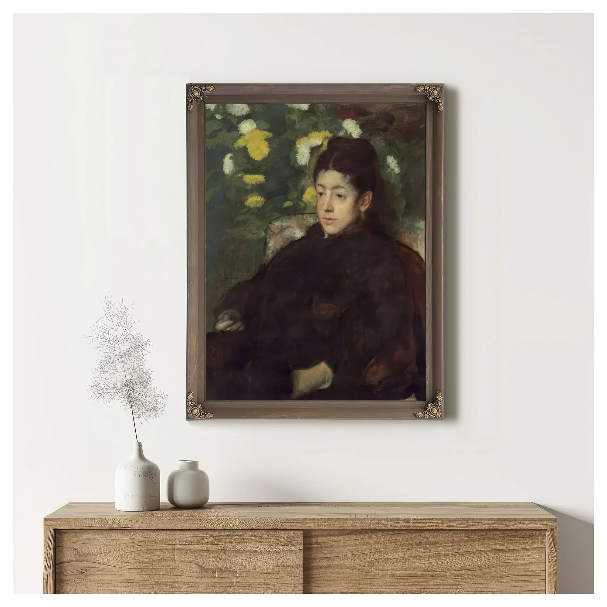 Mademoiselle Malo By Edgar Degas Fine Art Print
