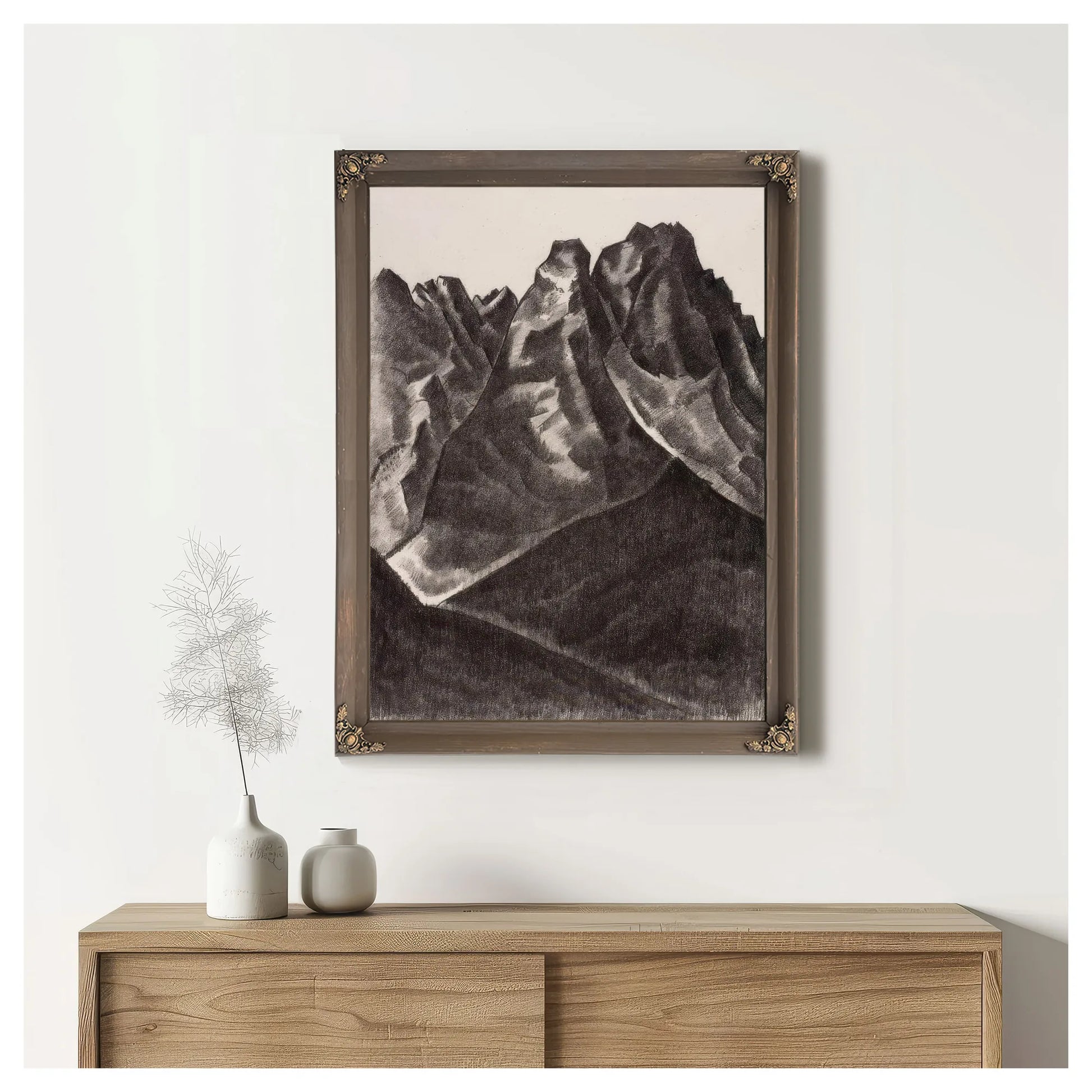 Waxenstein By Marsden Hartley Fine Art Print