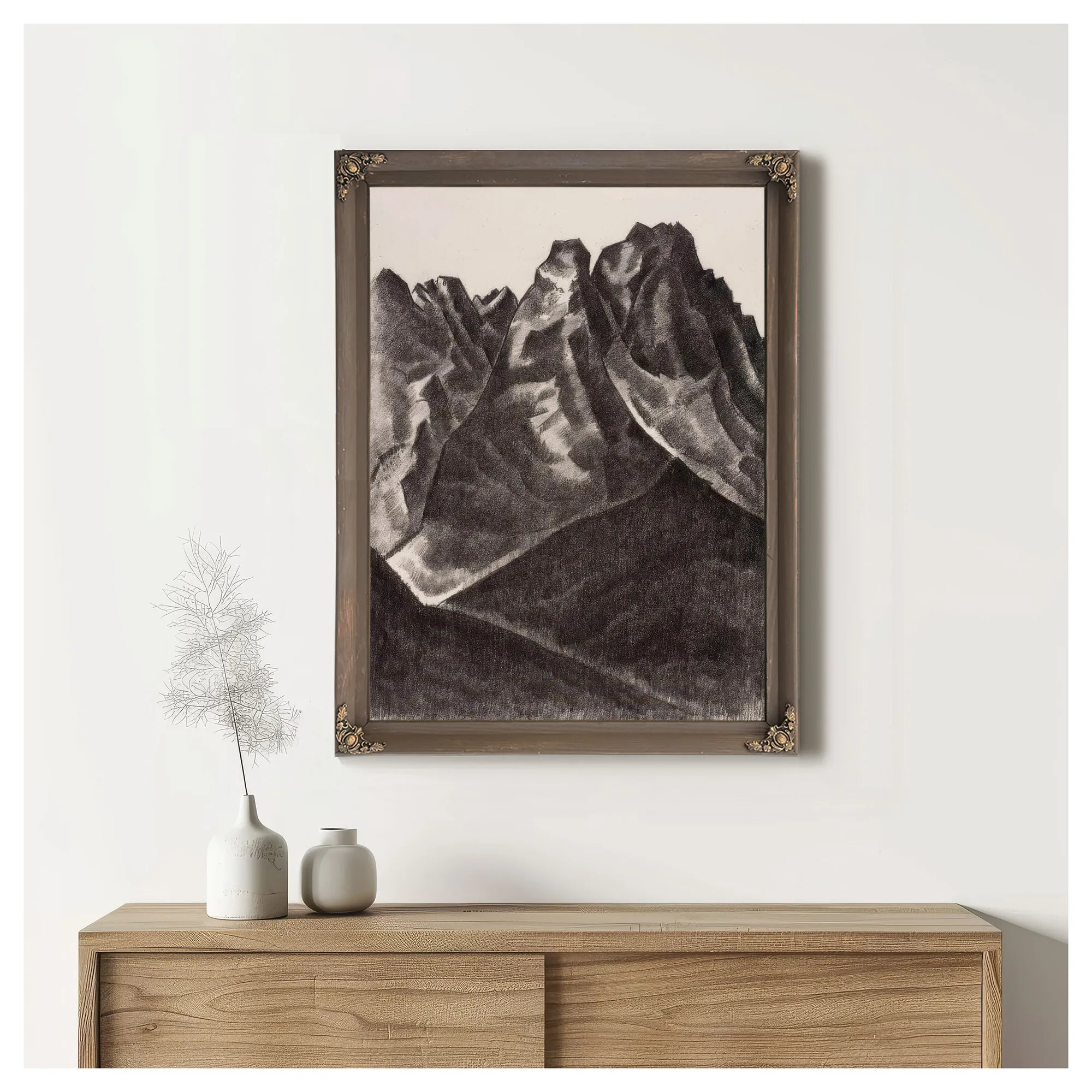 Waxenstein By Marsden Hartley Fine Art Print