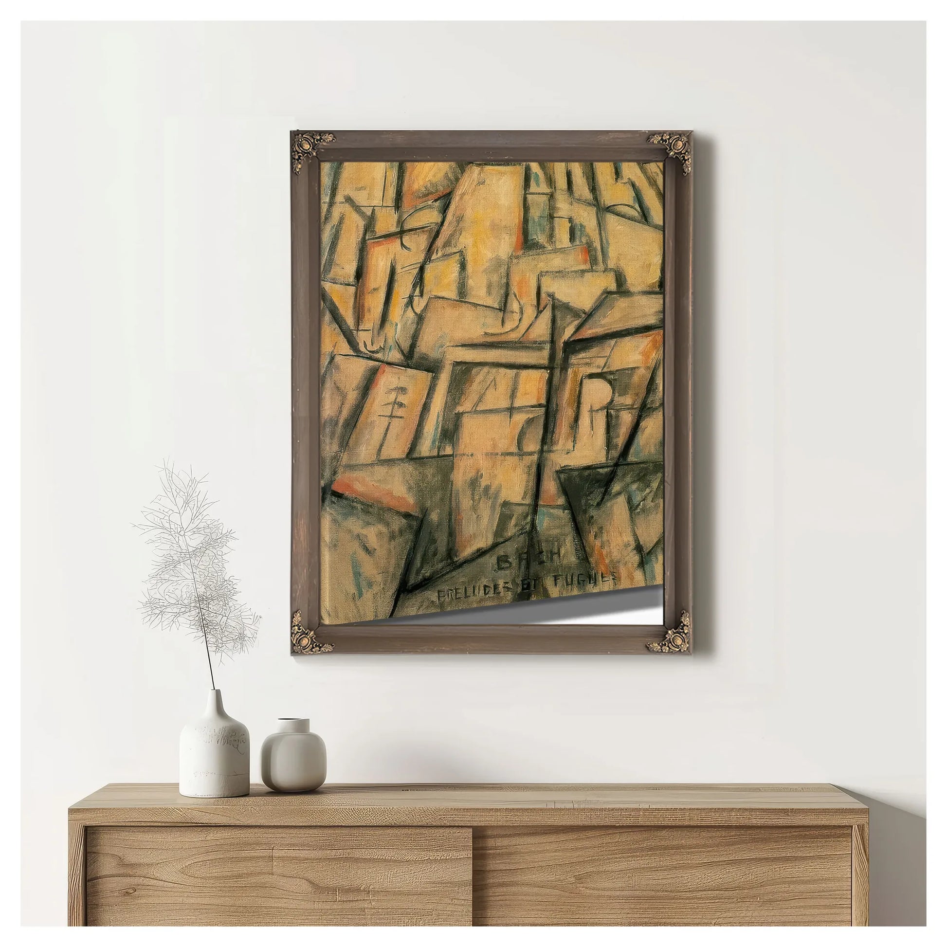 Musical Theme No 2 By Marsden Hartley Fine Art Print