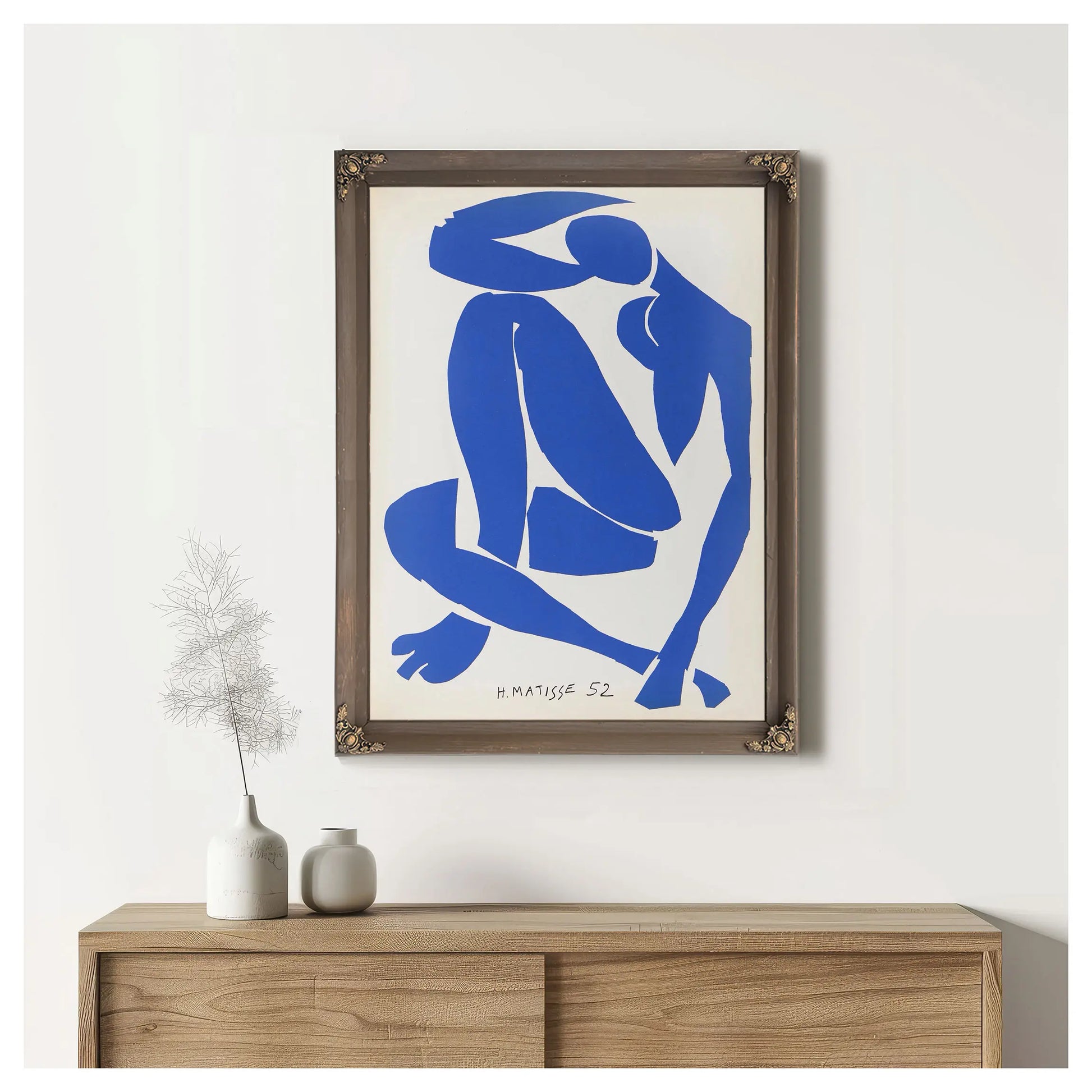 Blue Nude Ii by Henri Matisse