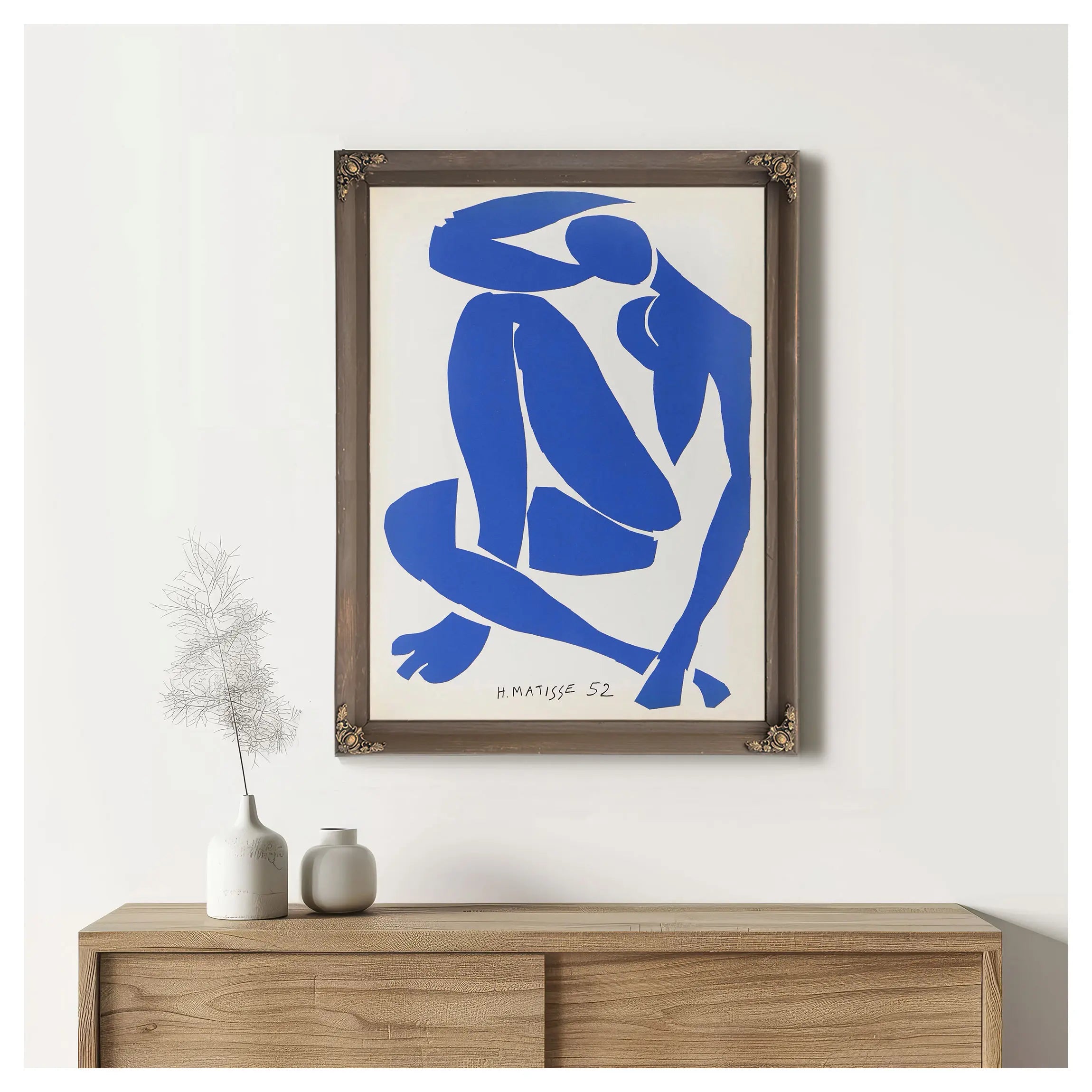 Blue Nude Ii by Henri Matisse