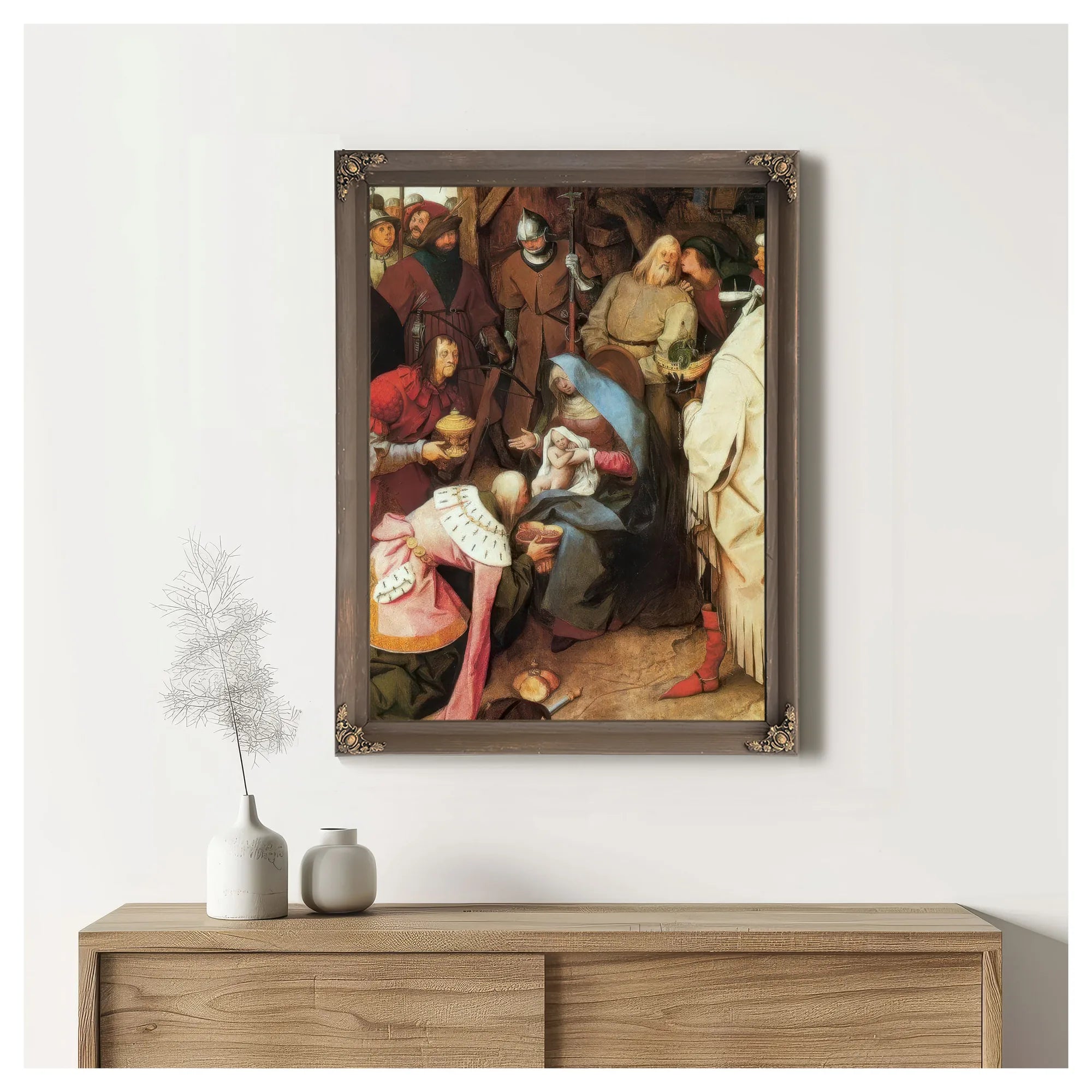 The Adoration Of The Kings 1564 By Pieter Bruegel Fine Art Print