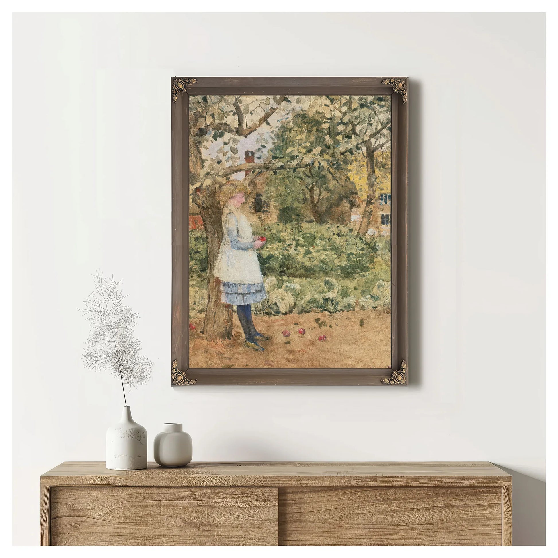 The Little Philosopher By Childe Hassam Fine Art Print