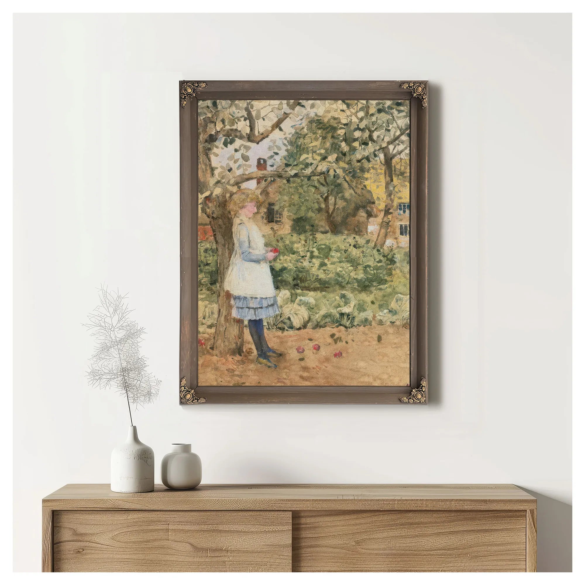 The Little Philosopher By Childe Hassam Fine Art Print