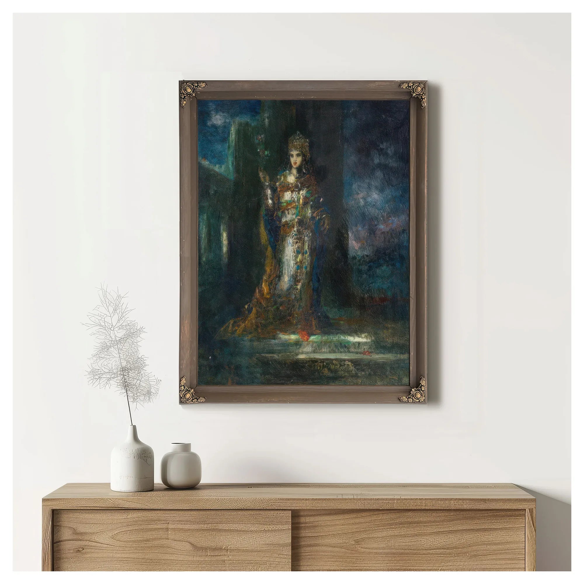 La Fiancee De La Nuit 1892 By Gustave Moreau Fine Art Print