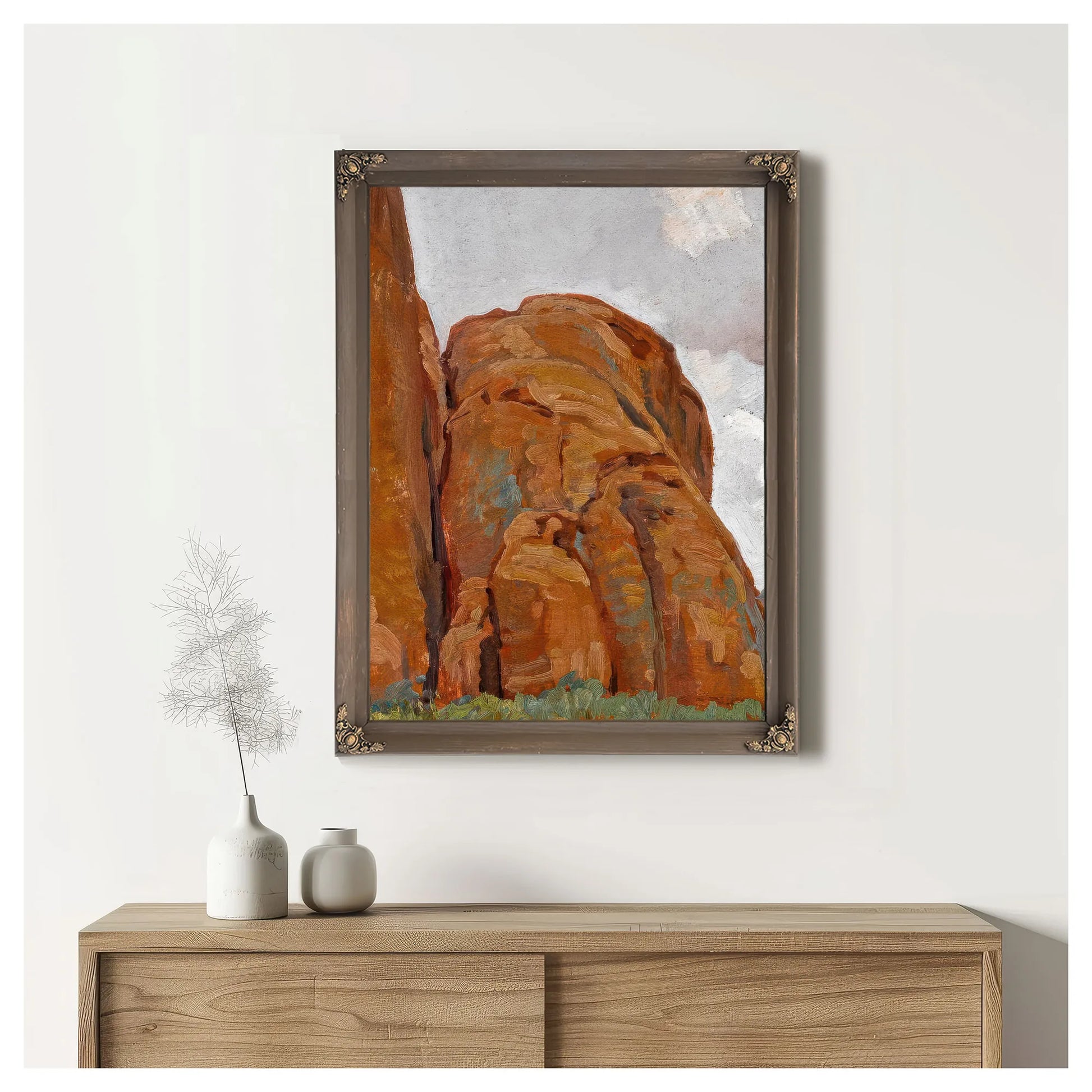 Navajo Reservation 1922 By Maynard Dixon Fine Art Print