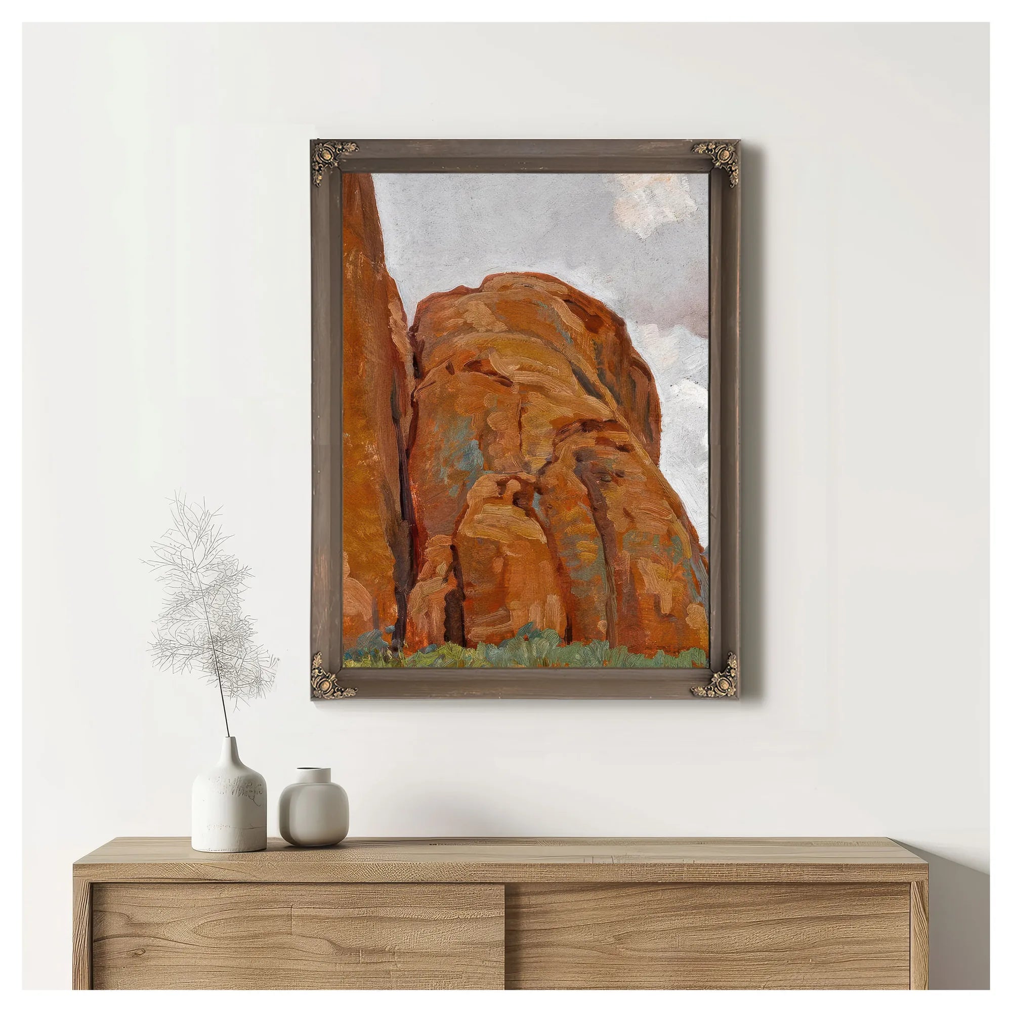 Navajo Reservation 1922 By Maynard Dixon Fine Art Print