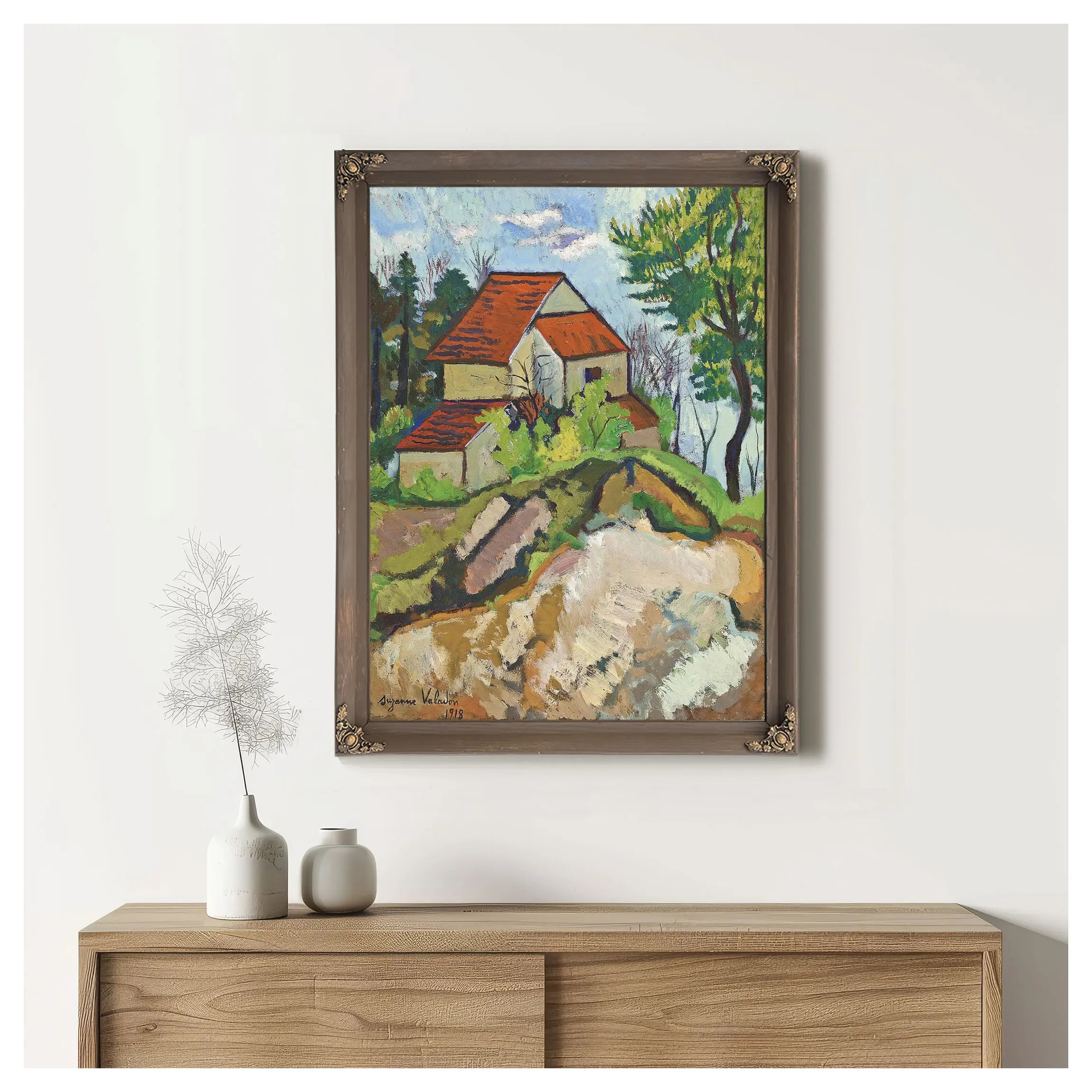 Le Chemin Creux by Suzanne Valadon