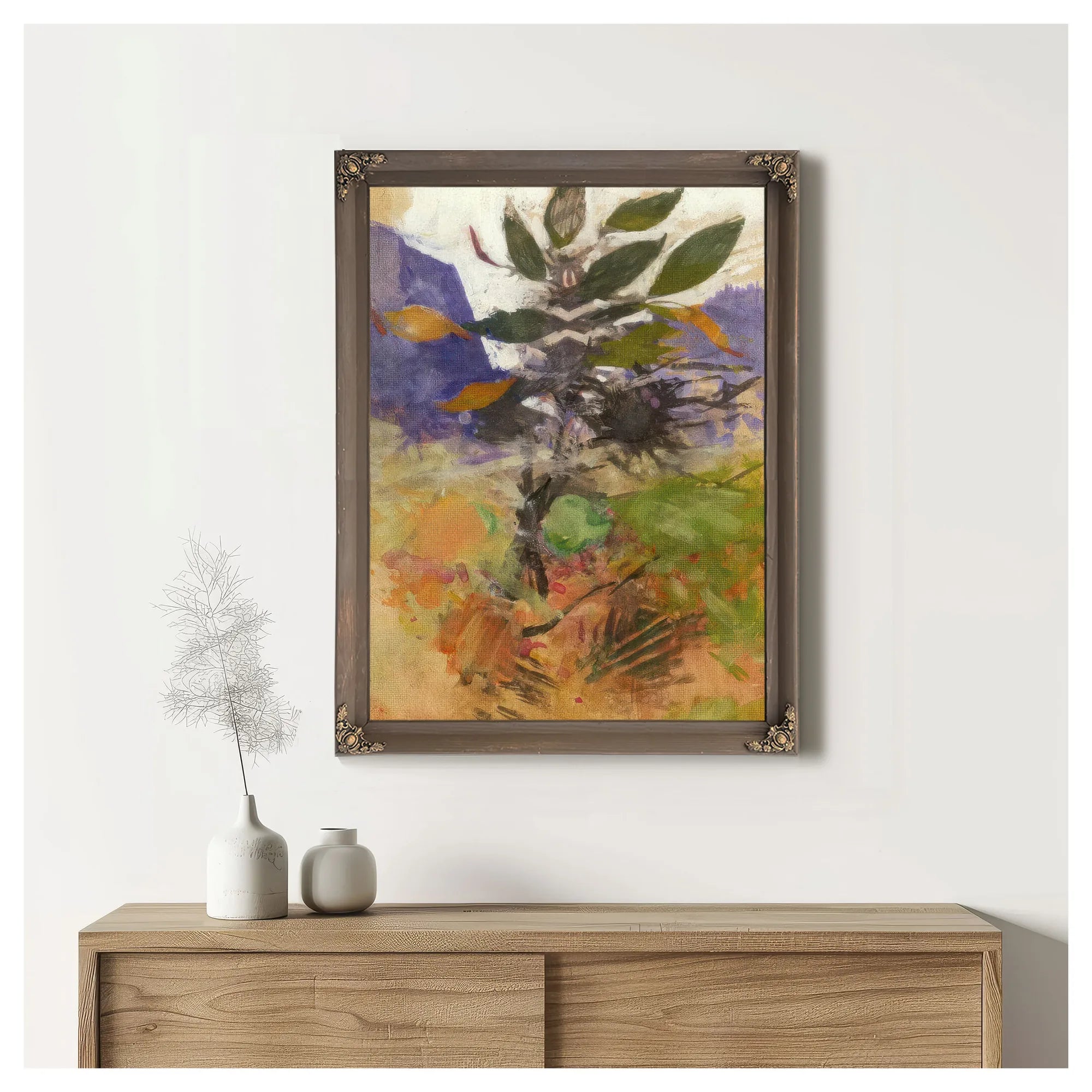 Nature Study With Flora By Abbott Handerson Thayer Fine Art Print