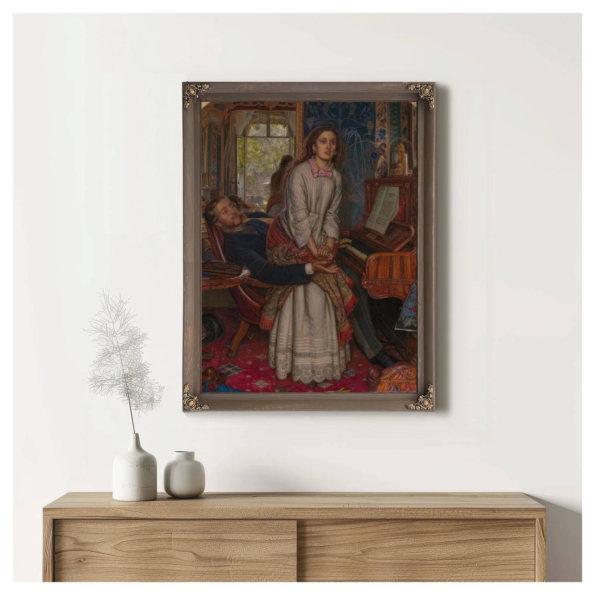 The Awakening Conscience 1853 Tate Britain By William Holman Hunt Fine Art Print
