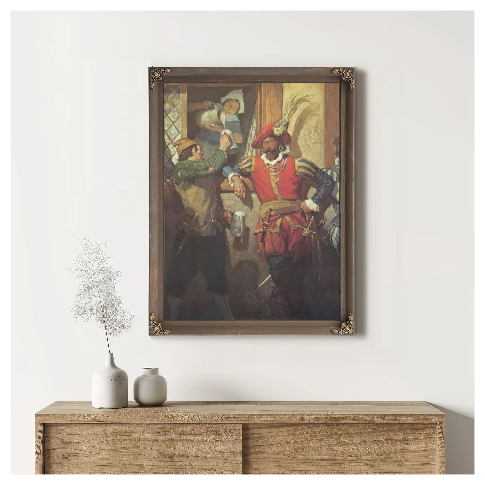 John Oxenham By NC Wyeth Fine Art Print