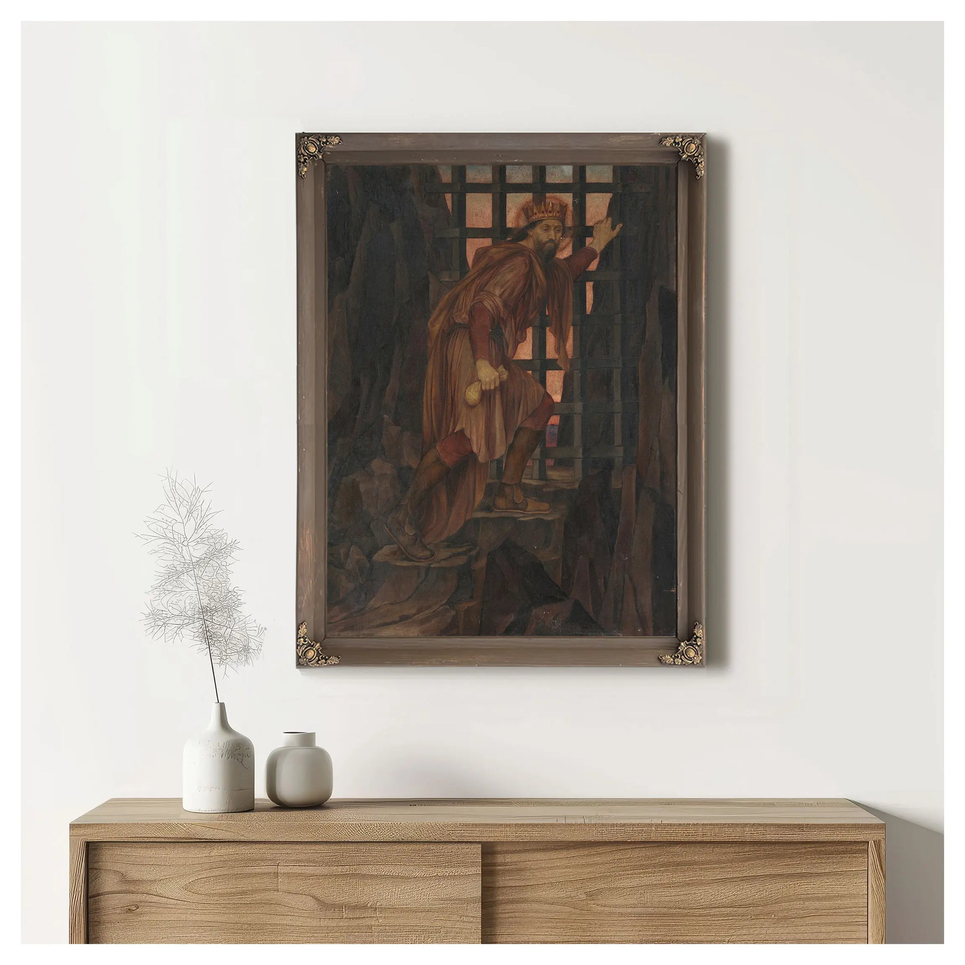 The Barred Gate by Evelyn De Morgan