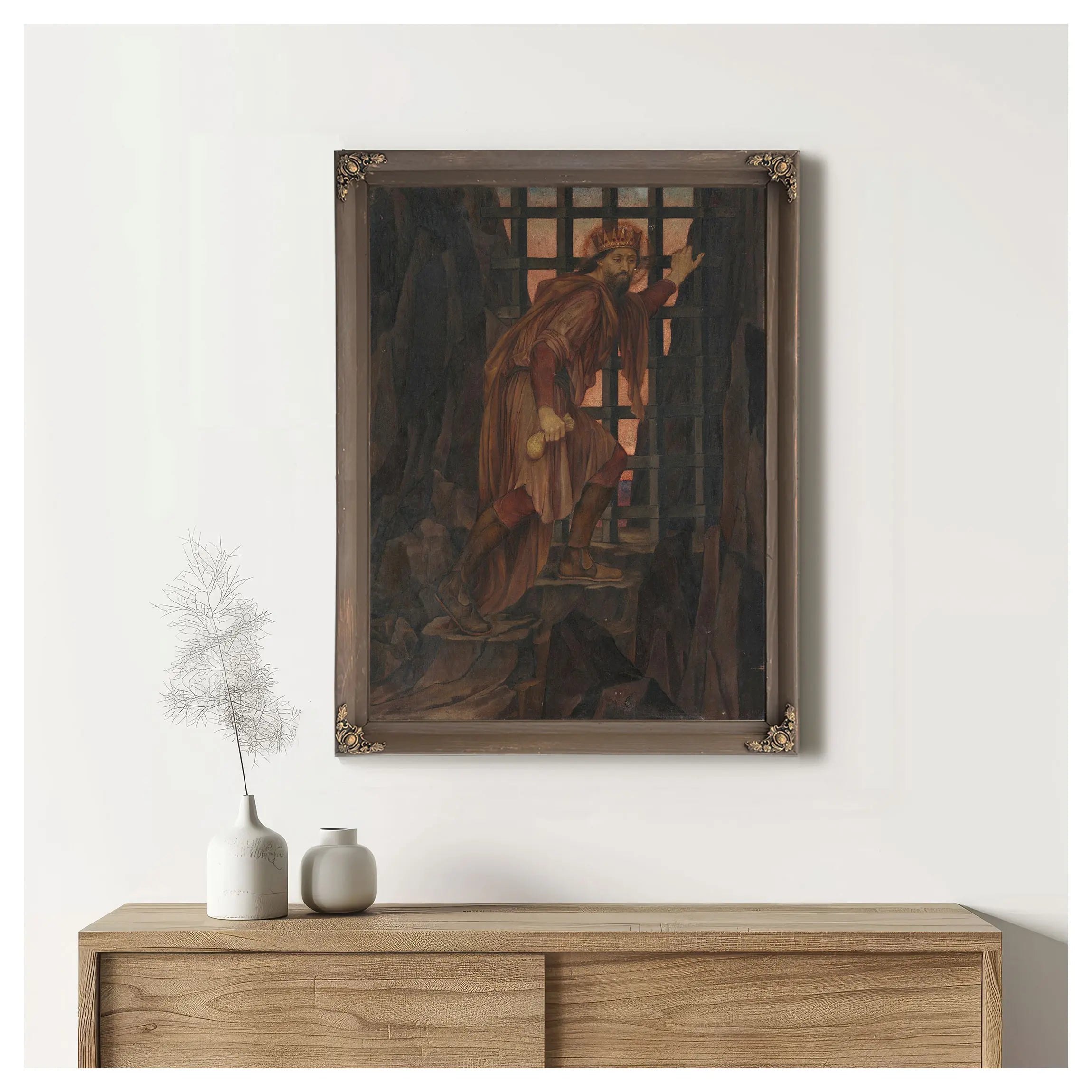 The Barred Gate by Evelyn De Morgan