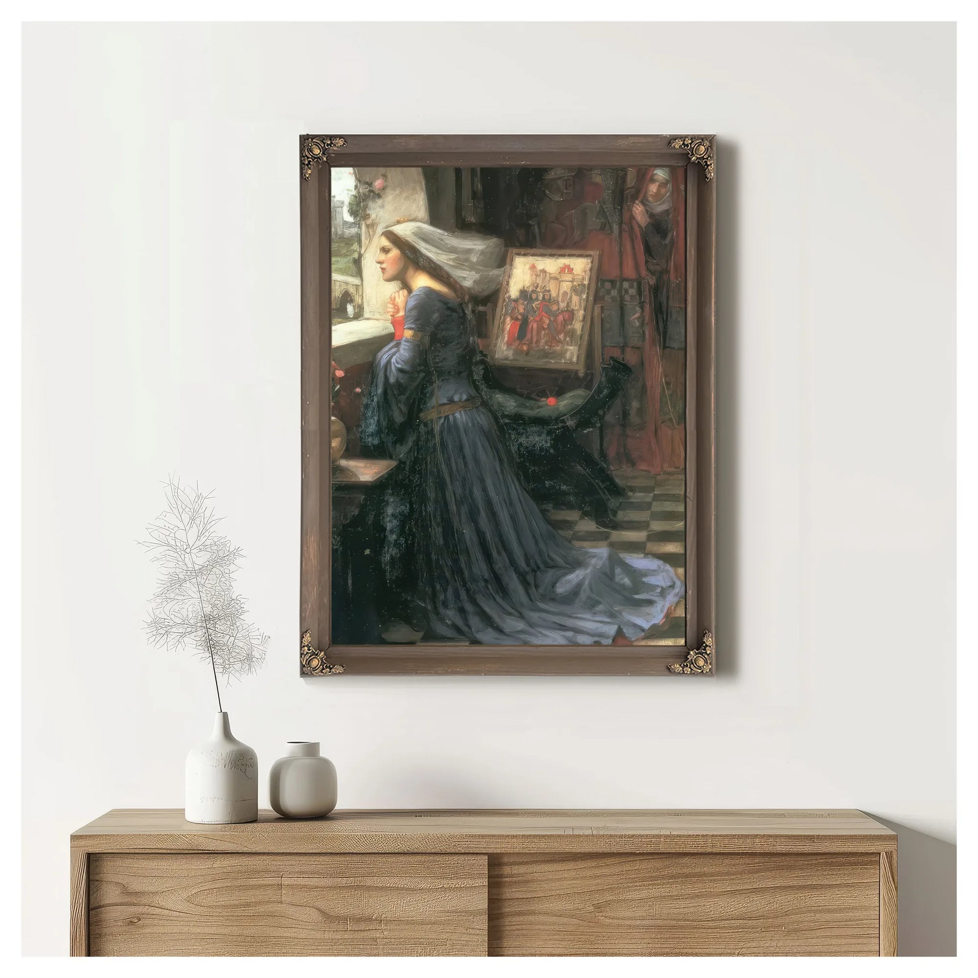 Fair Rosamund By John Waterhouse Fine Art Print