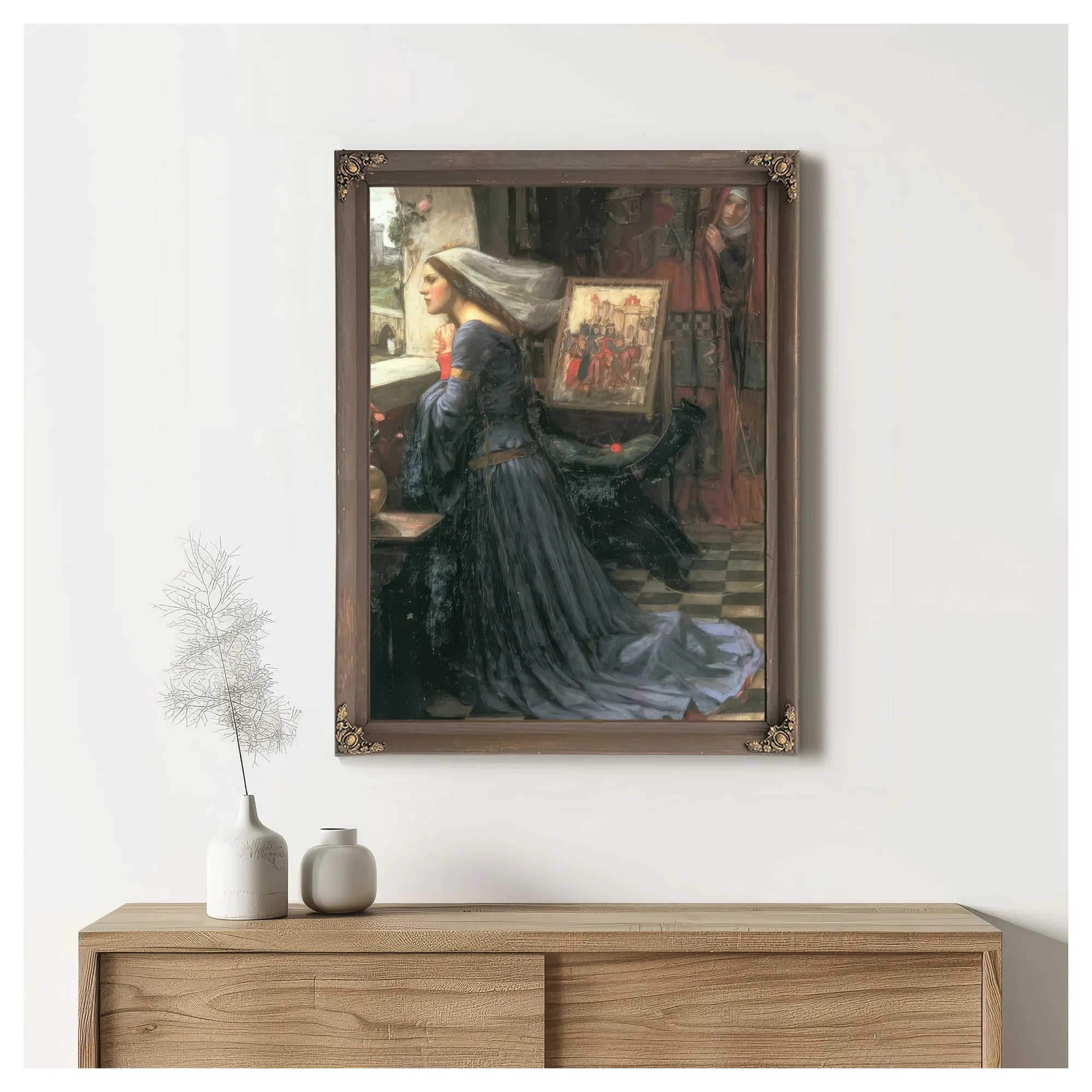 Fair Rosamund By John Waterhouse Fine Art Print